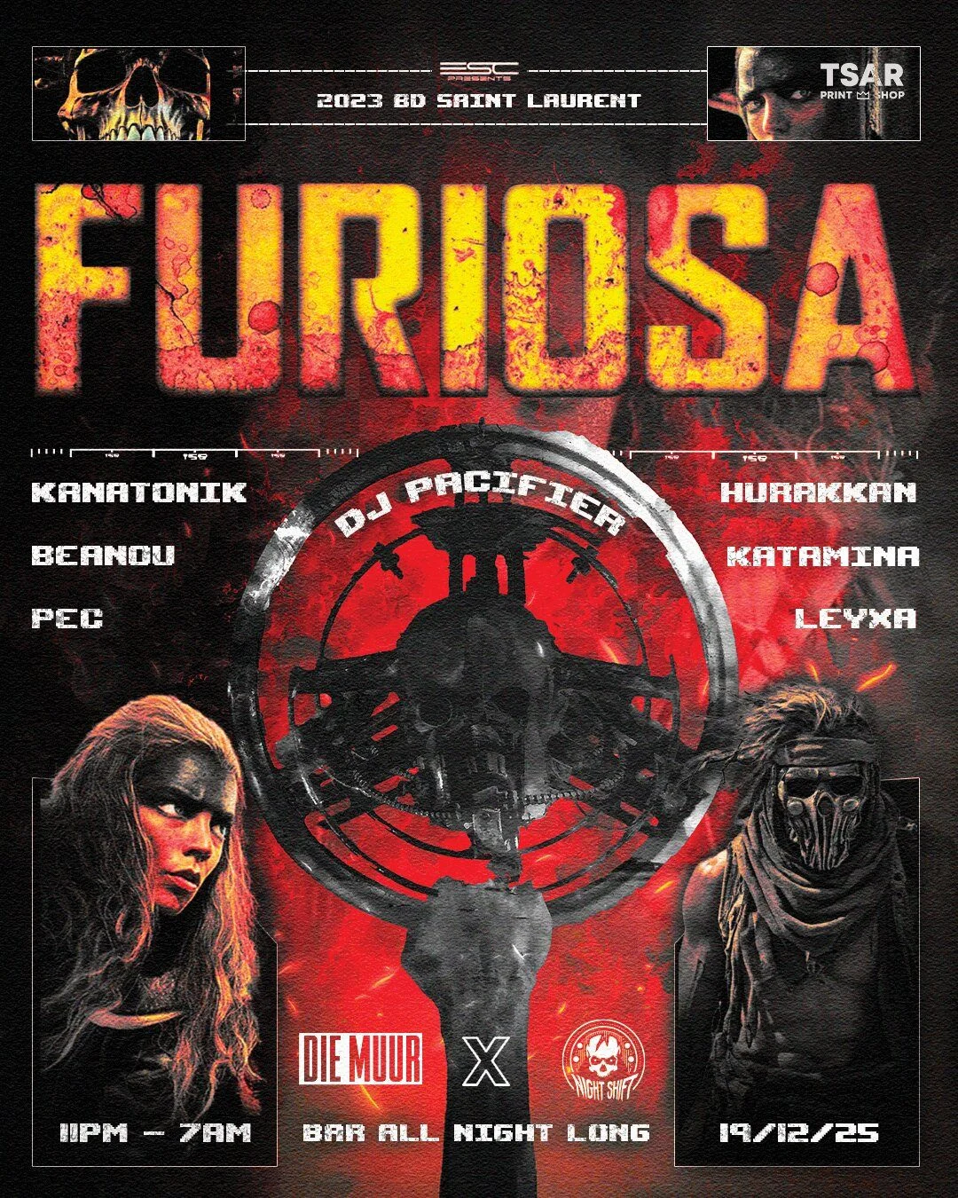 Nightshift X Die Muur: Furiosa