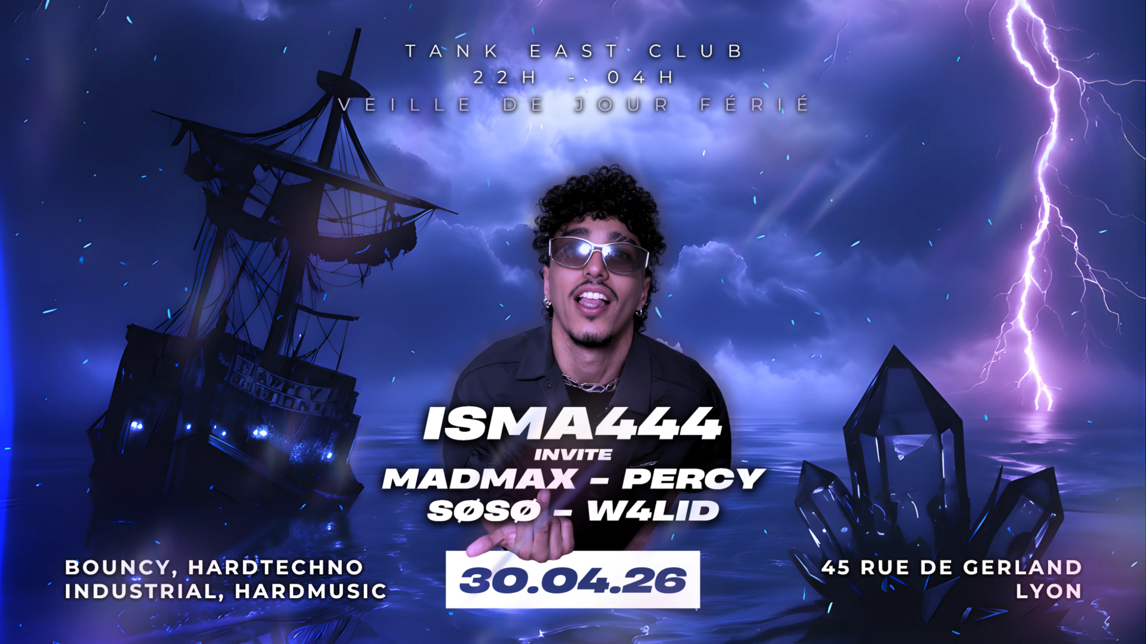 Techno Tank : Isma444 Invite Madmax, Percy, Søsø Et W4lid