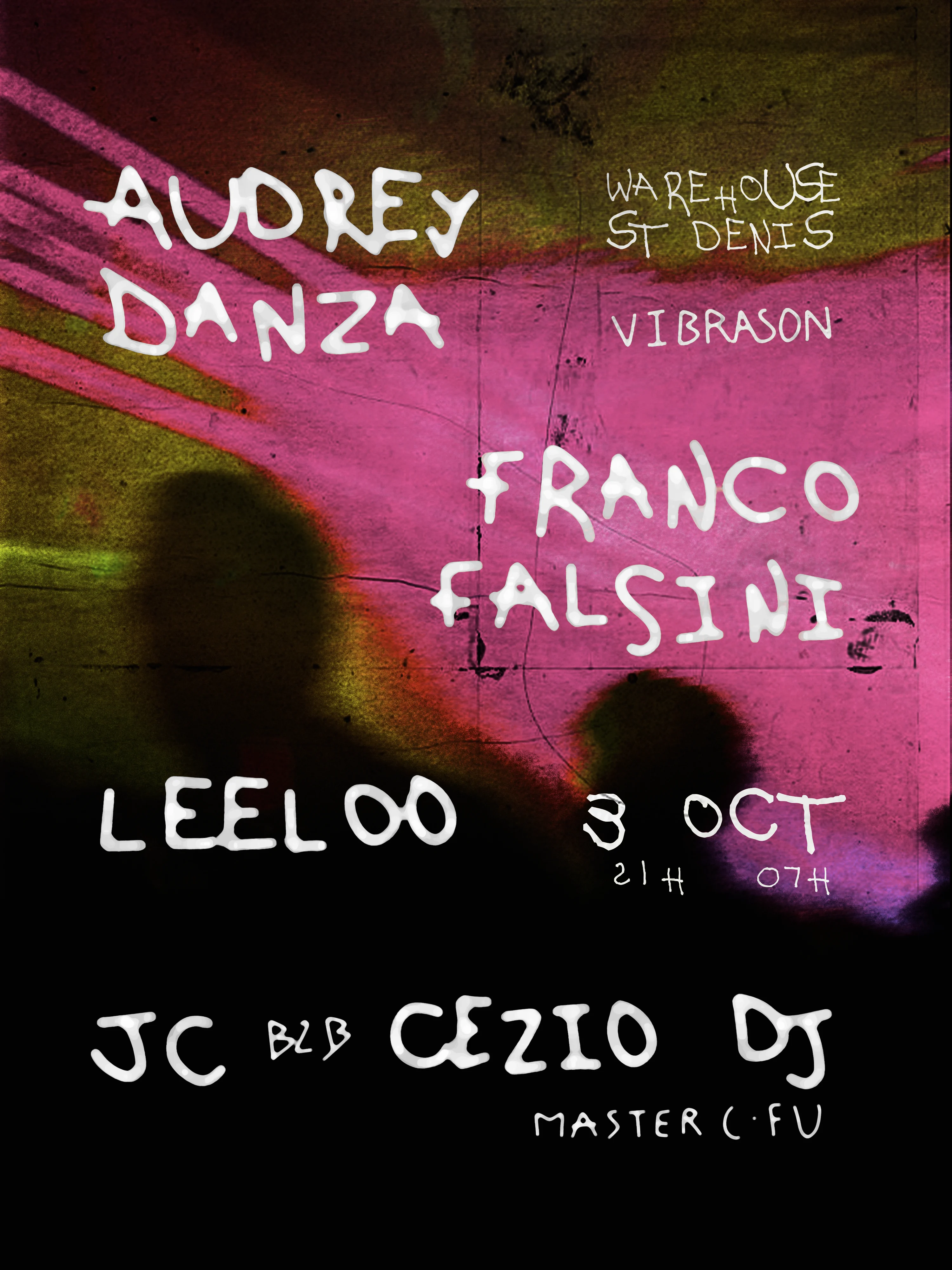 Warehouse Night : Audrey Danza - Franco Falsini