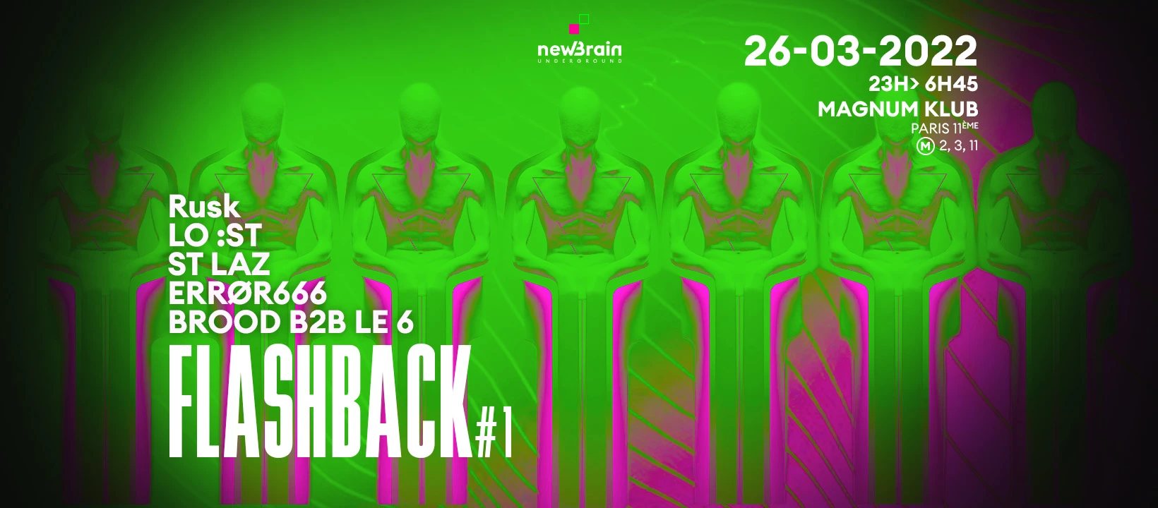Newbrain X Magnum Klub : Flashback