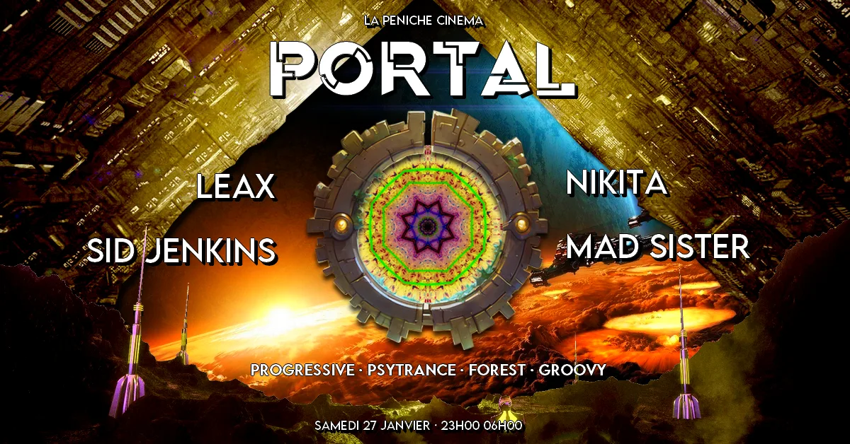 Portal - Psytrance - Péniche Cinéma