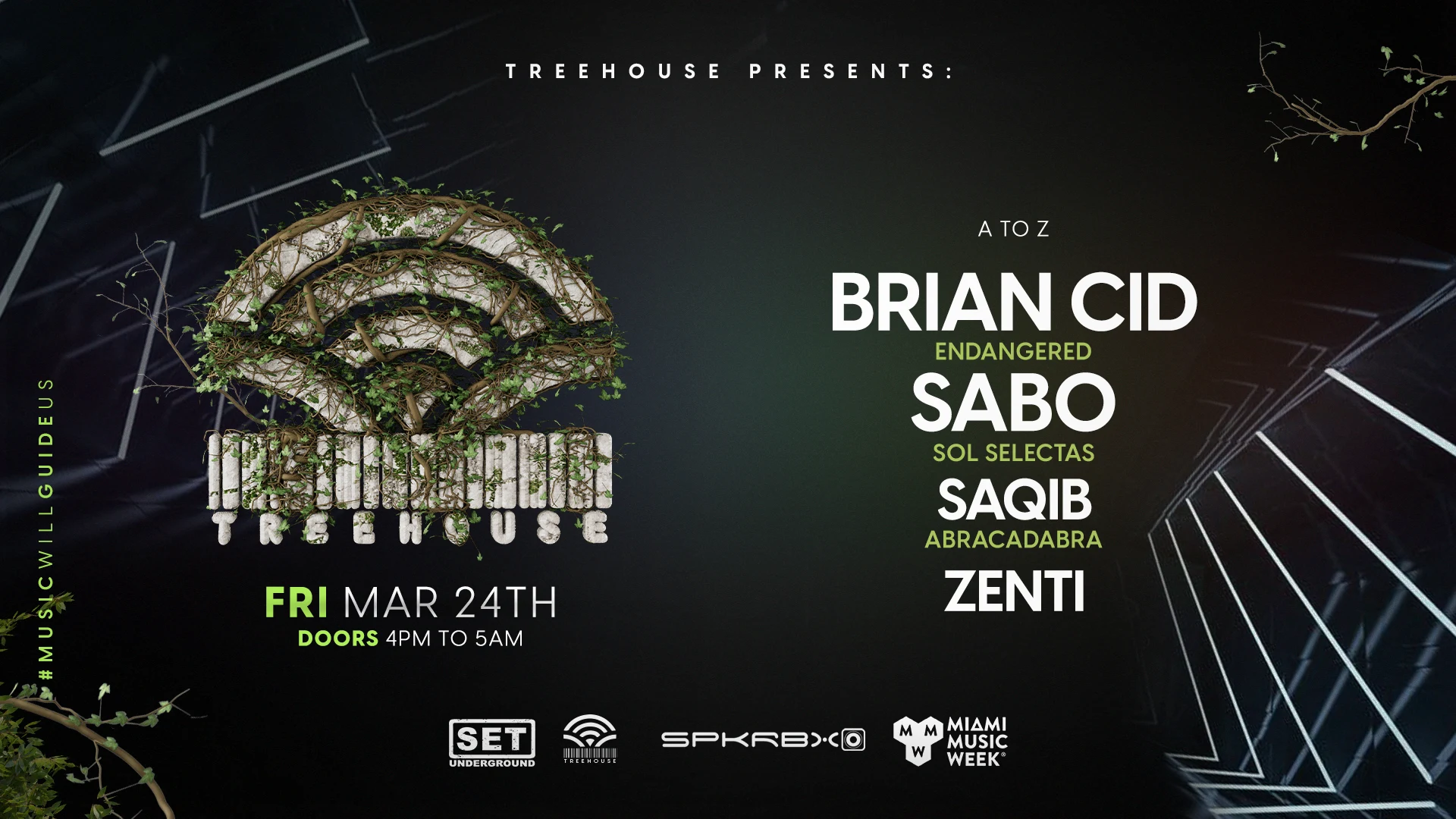 Brian Cid (Endangered) + Sabo (Sol Selectas) + Saqib