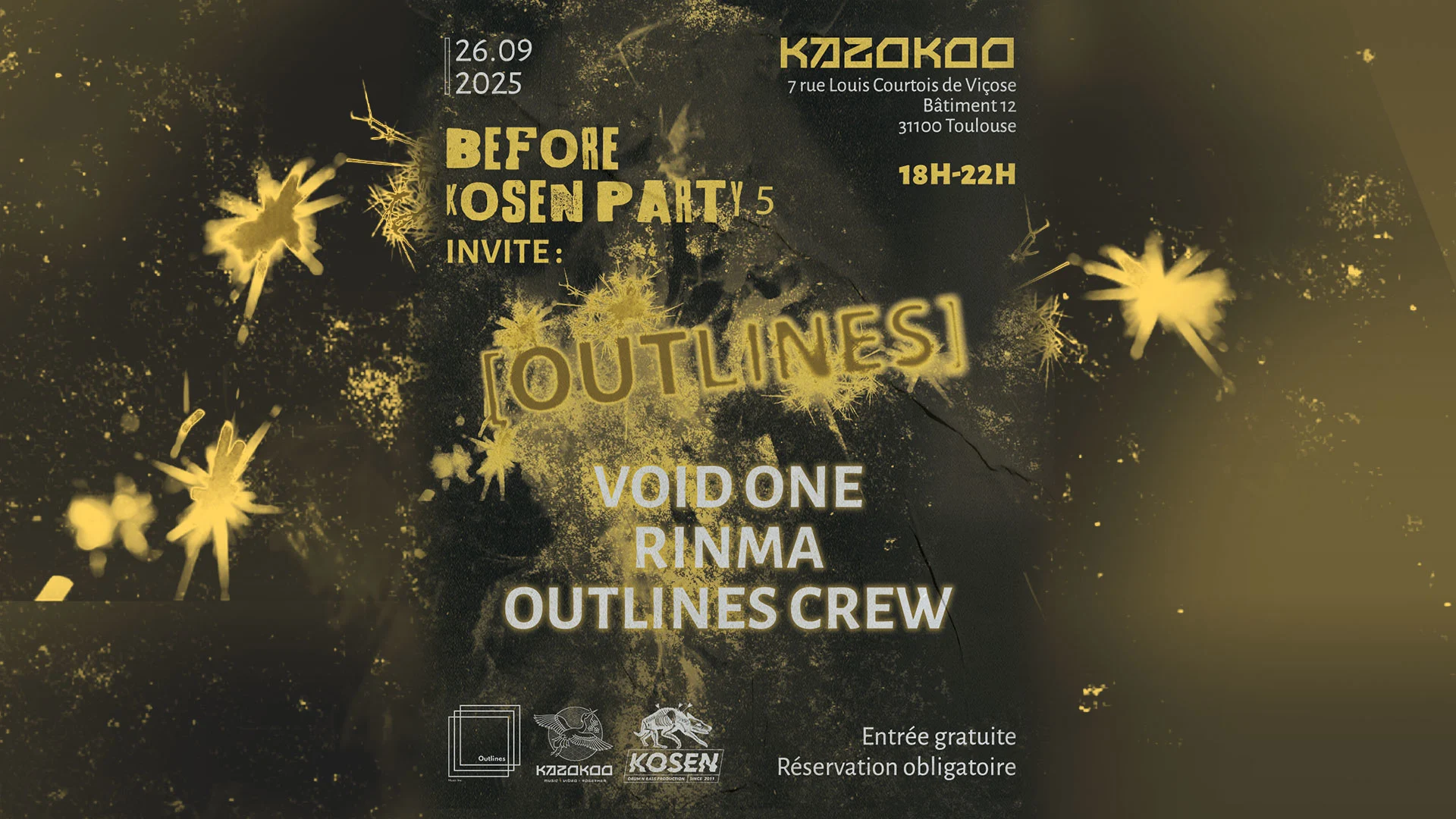 Before Kosen Party #5 - Outlines