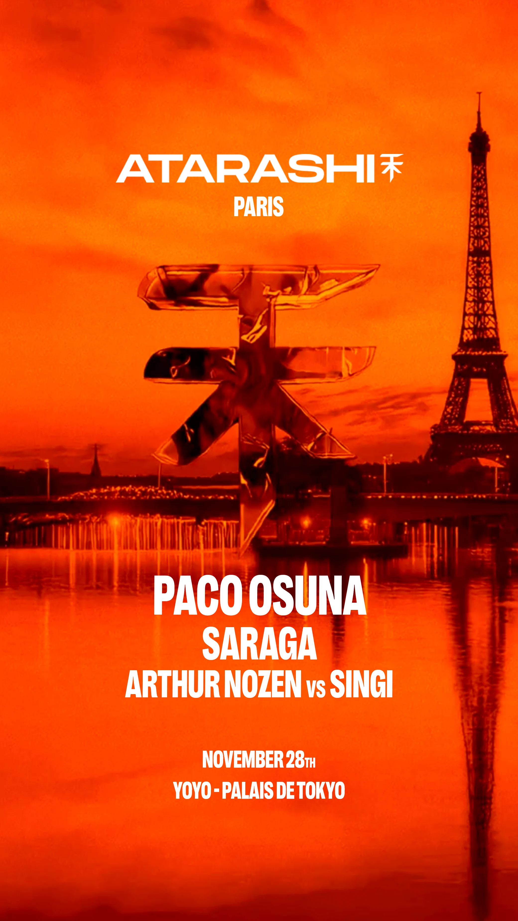 Atarashi Paris: Paco Osuna, Saraga & More