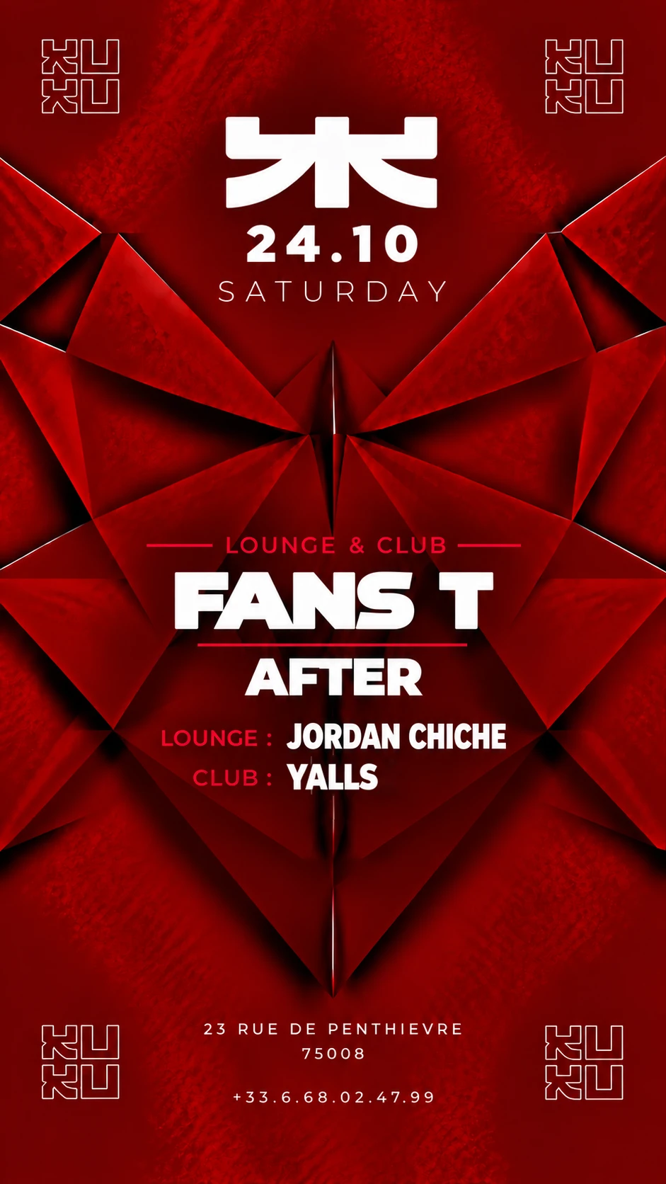Kuku Paris - Saturday 24.10