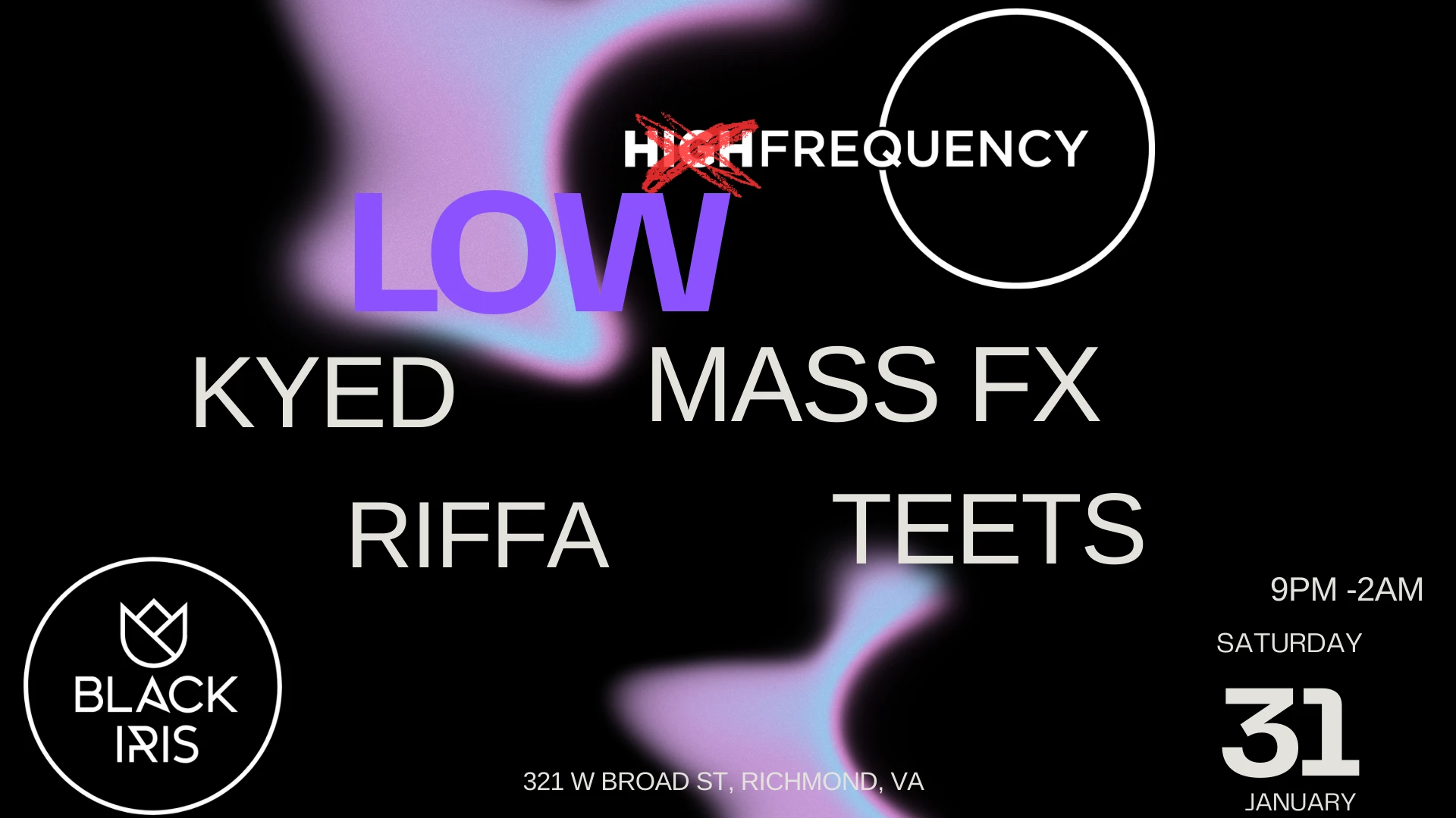 Low Frequency At Black Iris