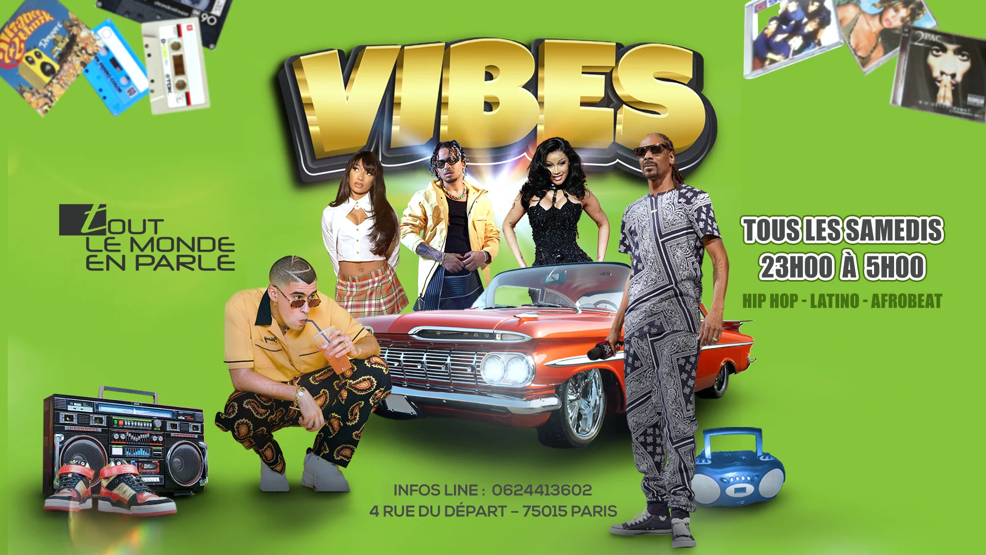 Soiree Vibes Rooftop Club, Hiphop ,Afrobeat , Latino