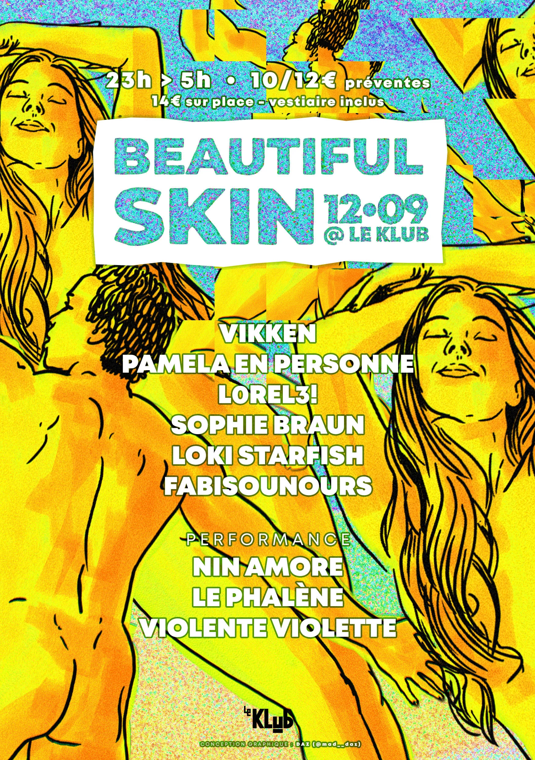 Beautiful Skin - Clubbing Naturiste - Le Klub