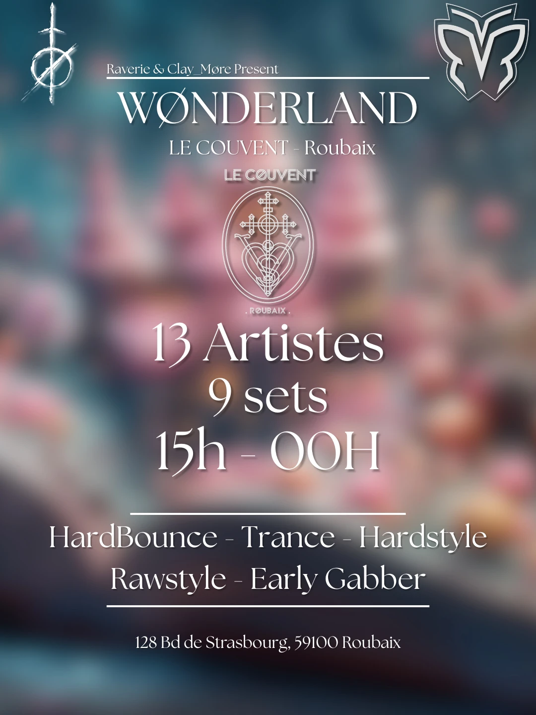 Wonderland - Le Couvent - Raverie & Clay_Møre