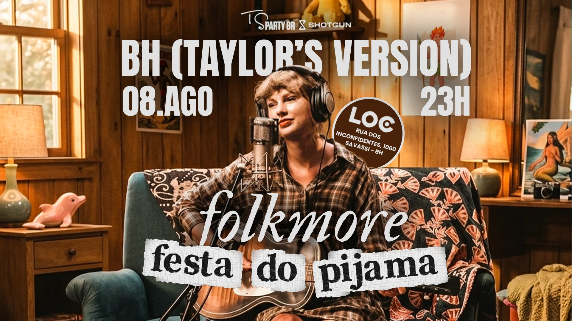 Bh (Taylor's Version): Folkmore: Festa Do Pijama Edition