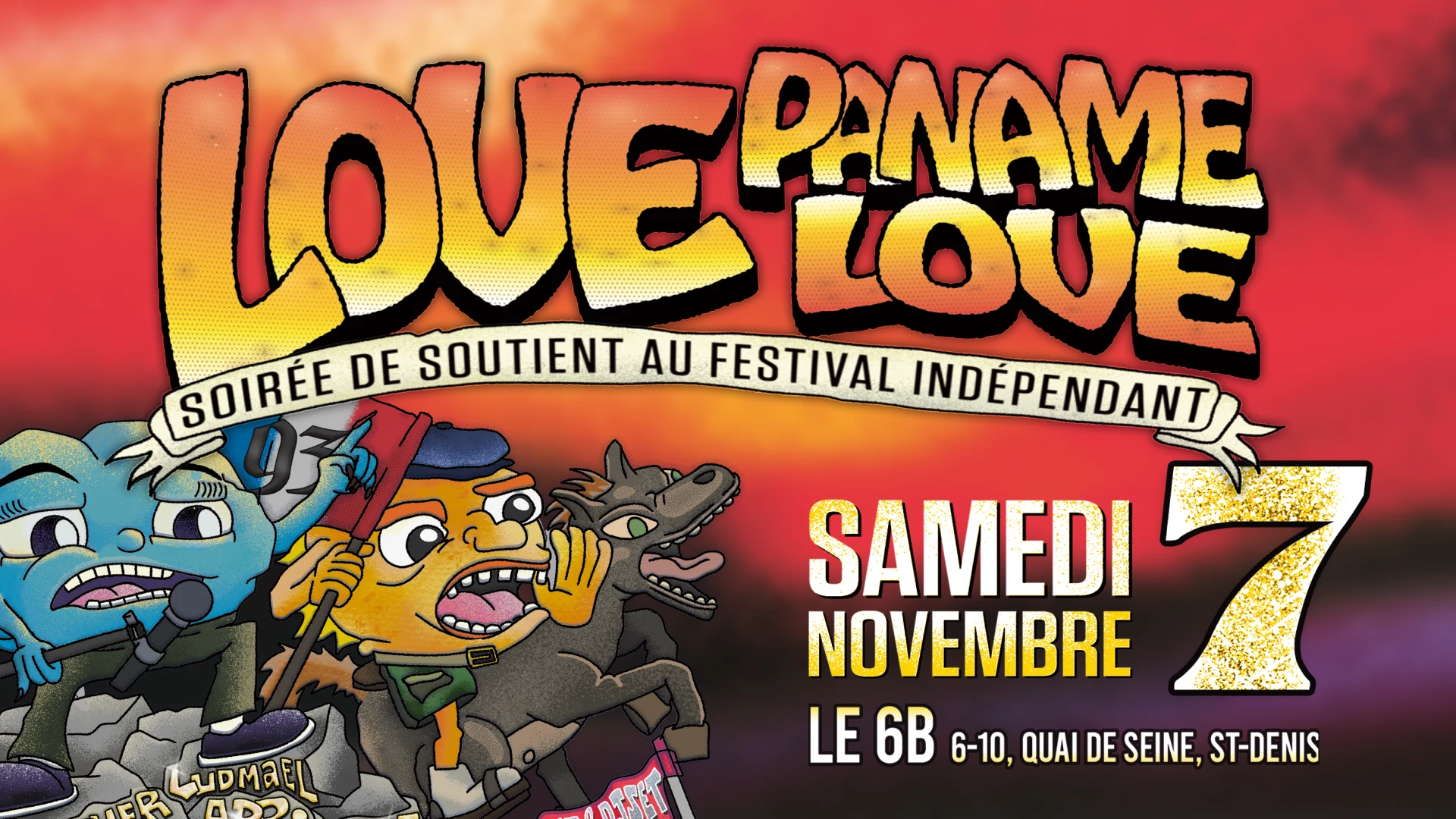 Love Paname Love - Soirée Soutien