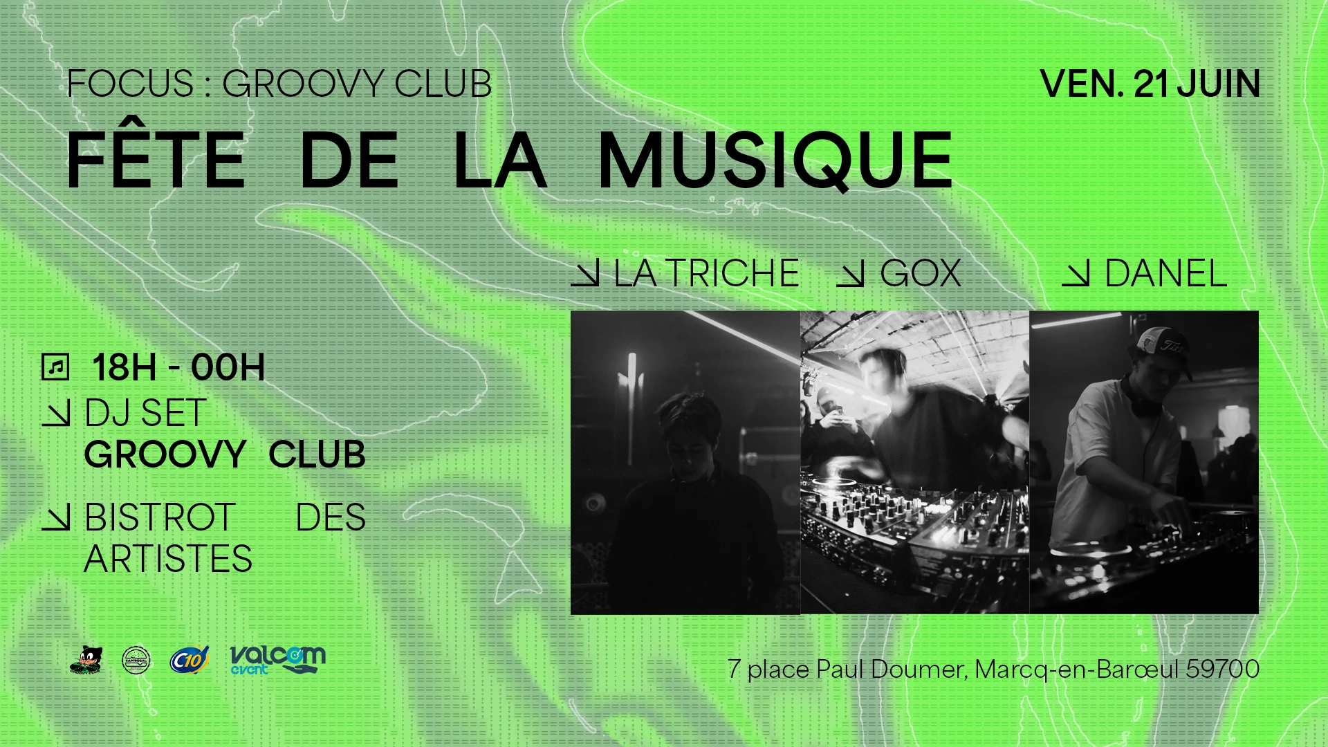 Fdlm24 : Open Air Groovy Club Au Bistrot Des Artistes