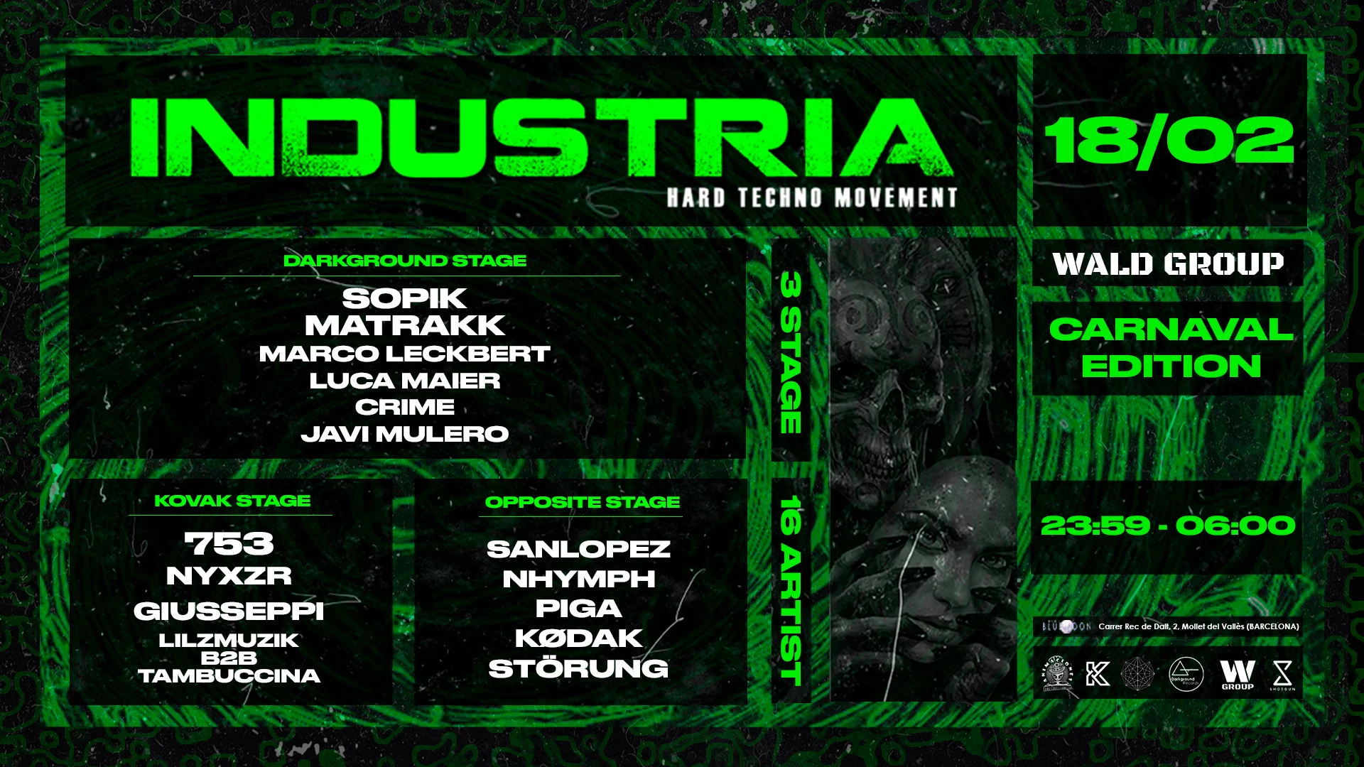 Industria Hard Techno Movement [Carnaval Edition]