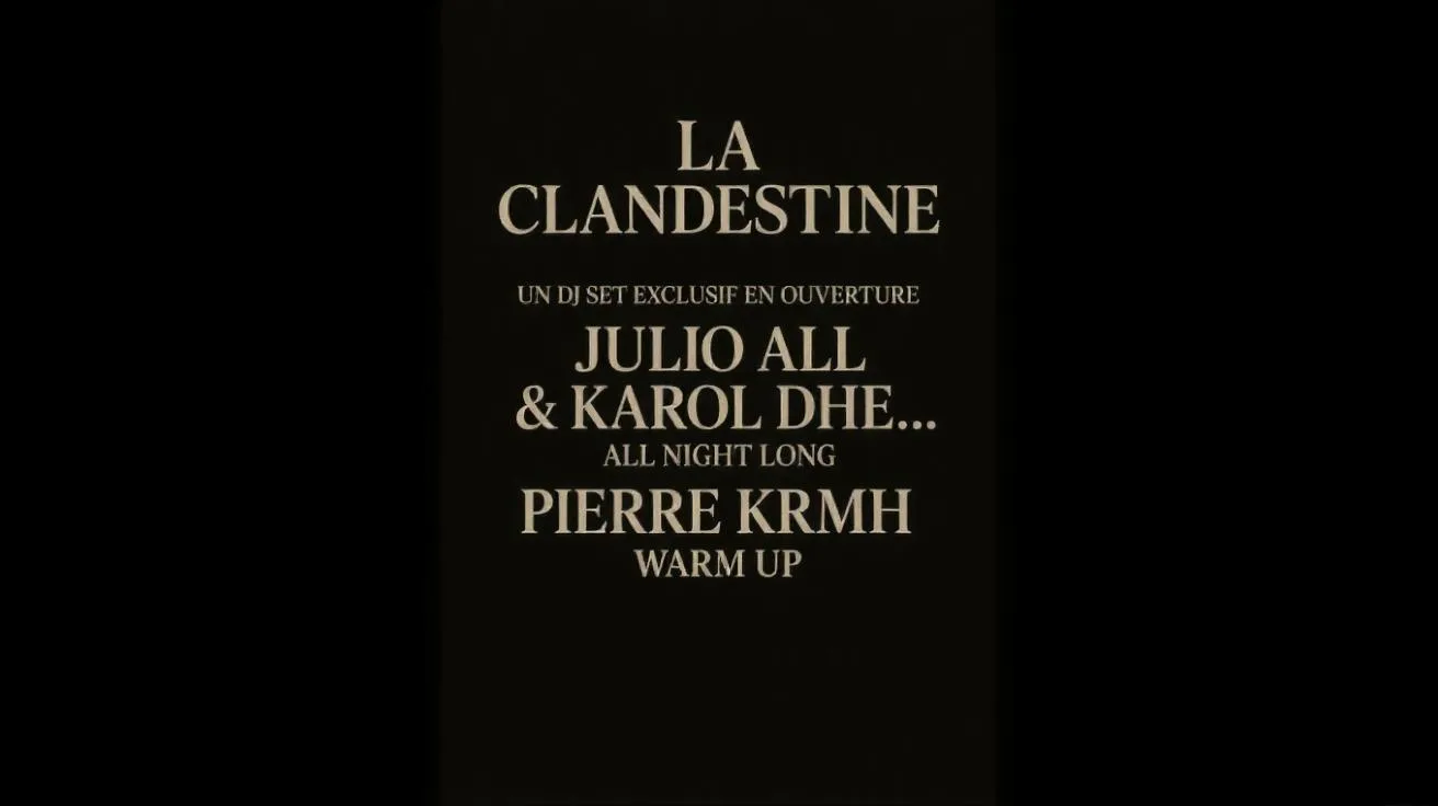 La Clandestine - Secret