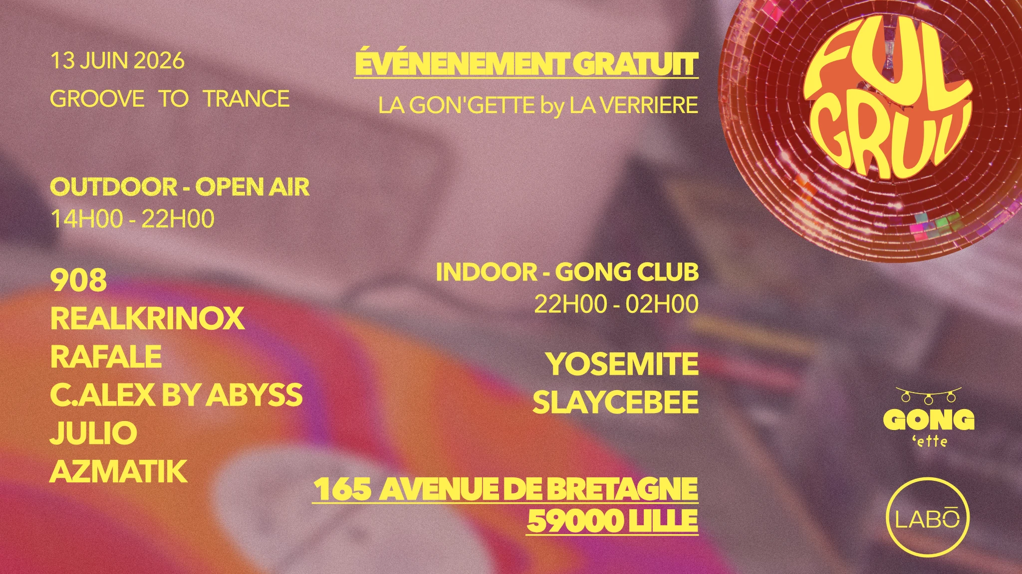 Labo Present : Fulgruv X Gong'ette