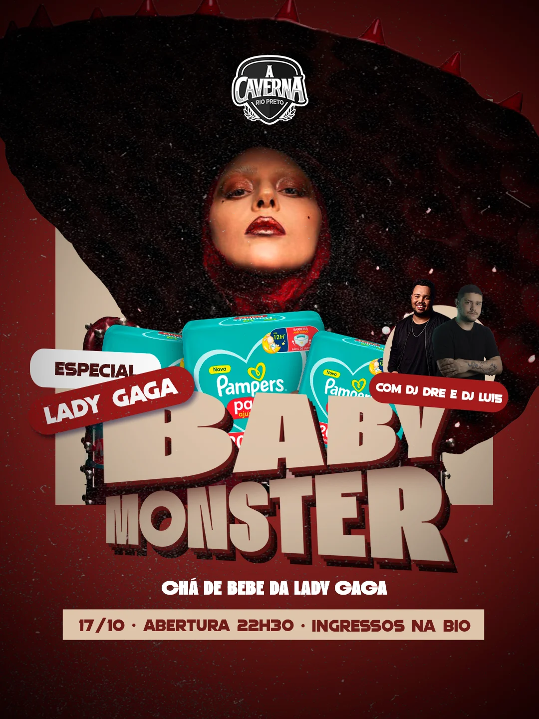 Baby Monster - Especial Chá De Bebe Da Lady Gaga