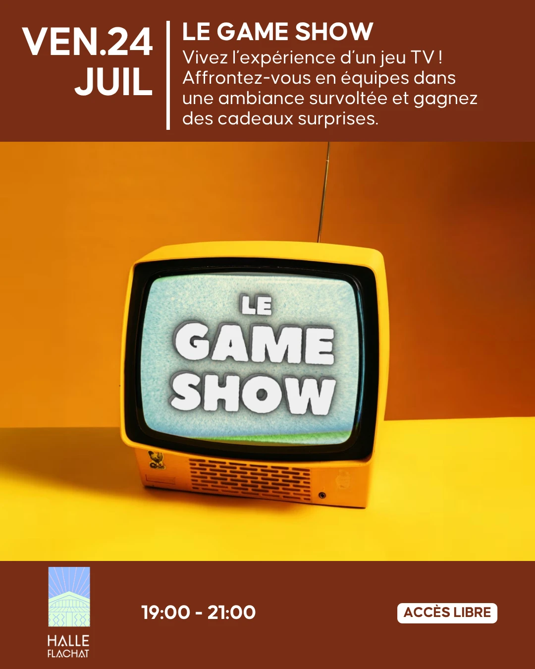Le Game Show #2 À La Halle Flachat (Asnières)
