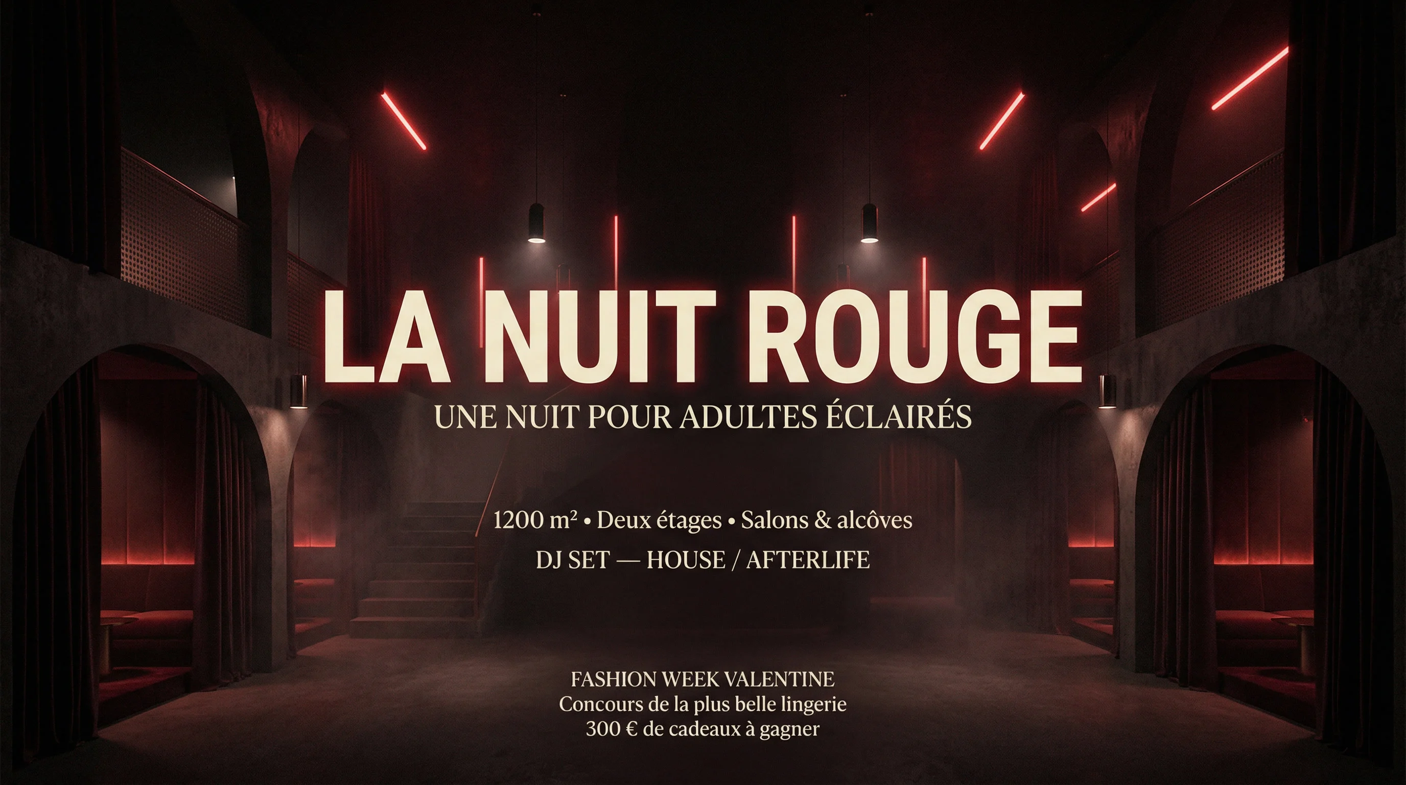 La Nuit Rouge / Special Saint Valentin
