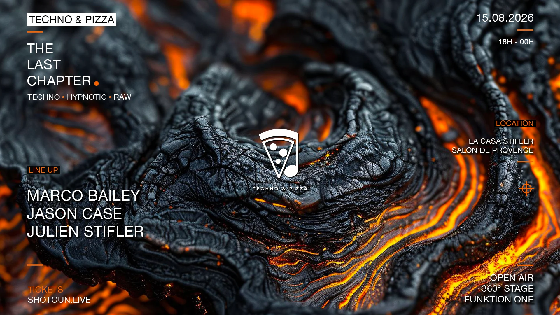 Techno & Pizza • Marco Bailey • Salon De Provence