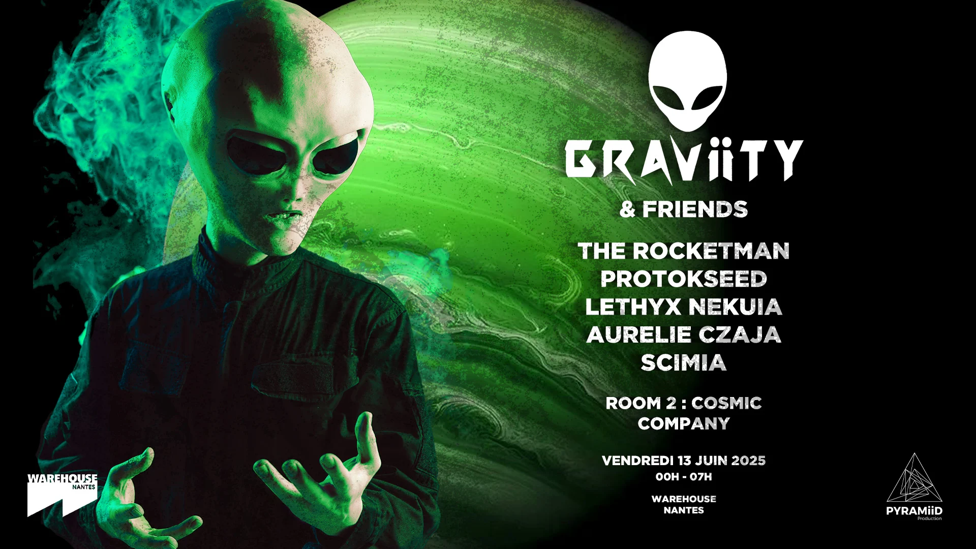 Graviity & Friends W/ Protokseed, The Rocketman & More
