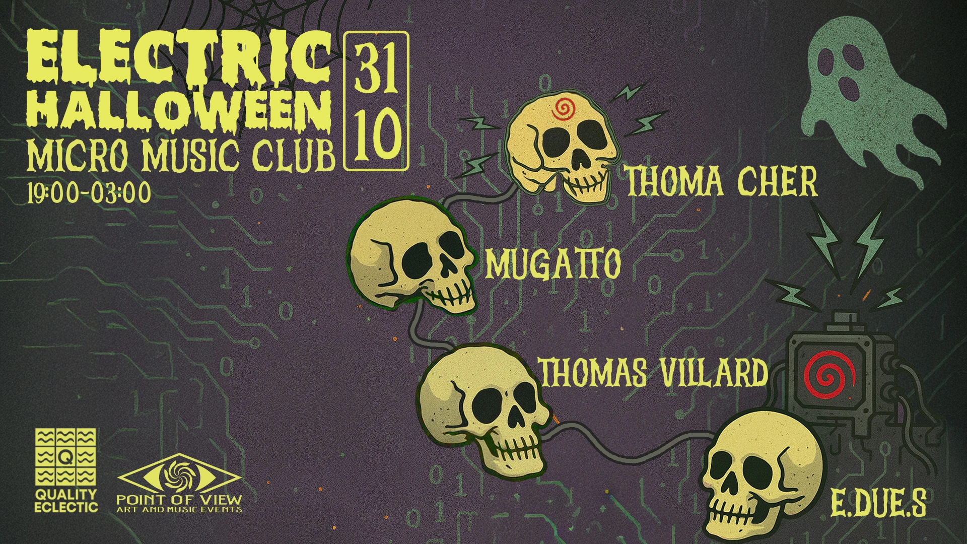 Electric Halloween - By Point Of View & Quality Eclectic
