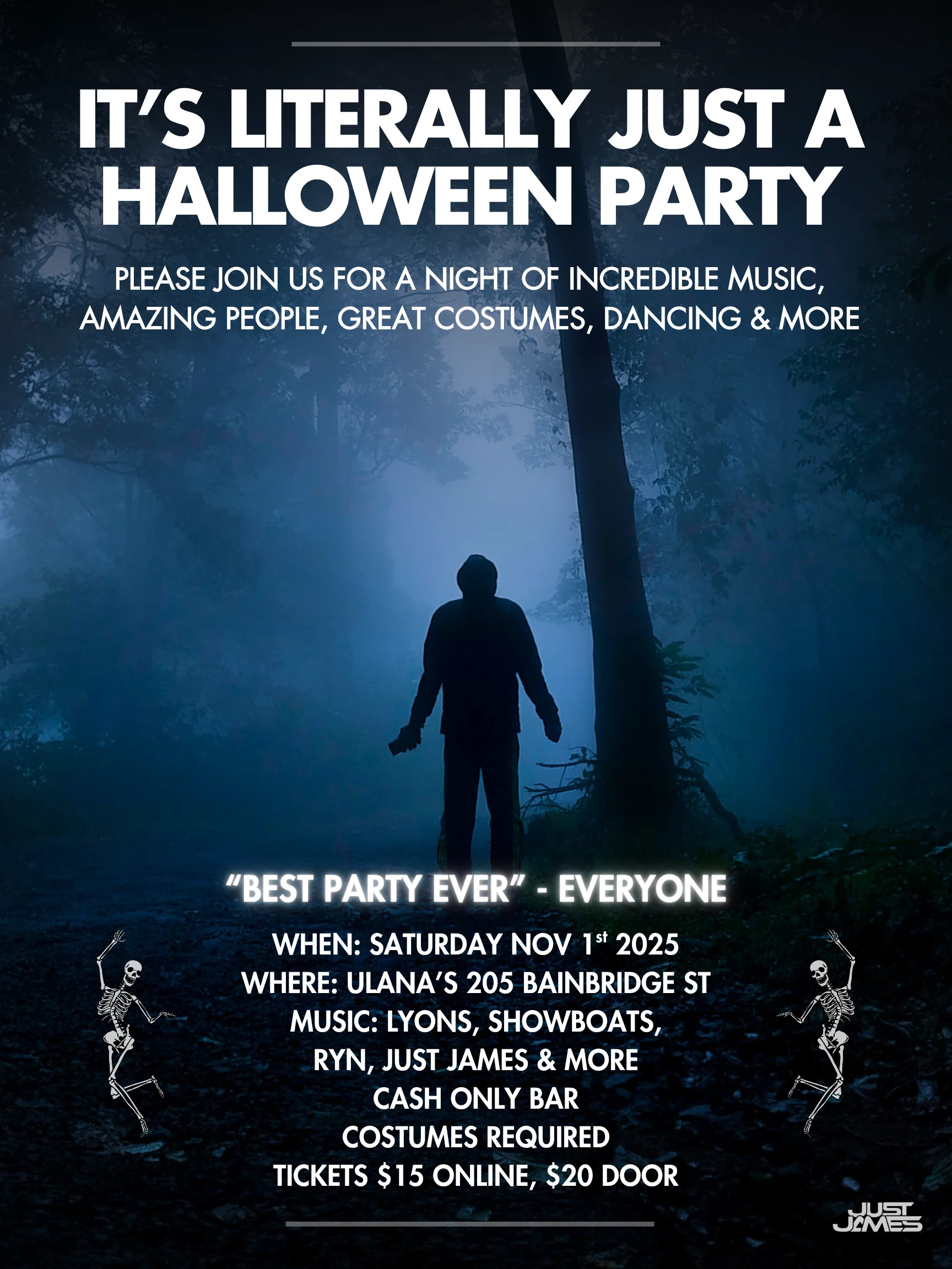 It's Literally Just A Halloween Party