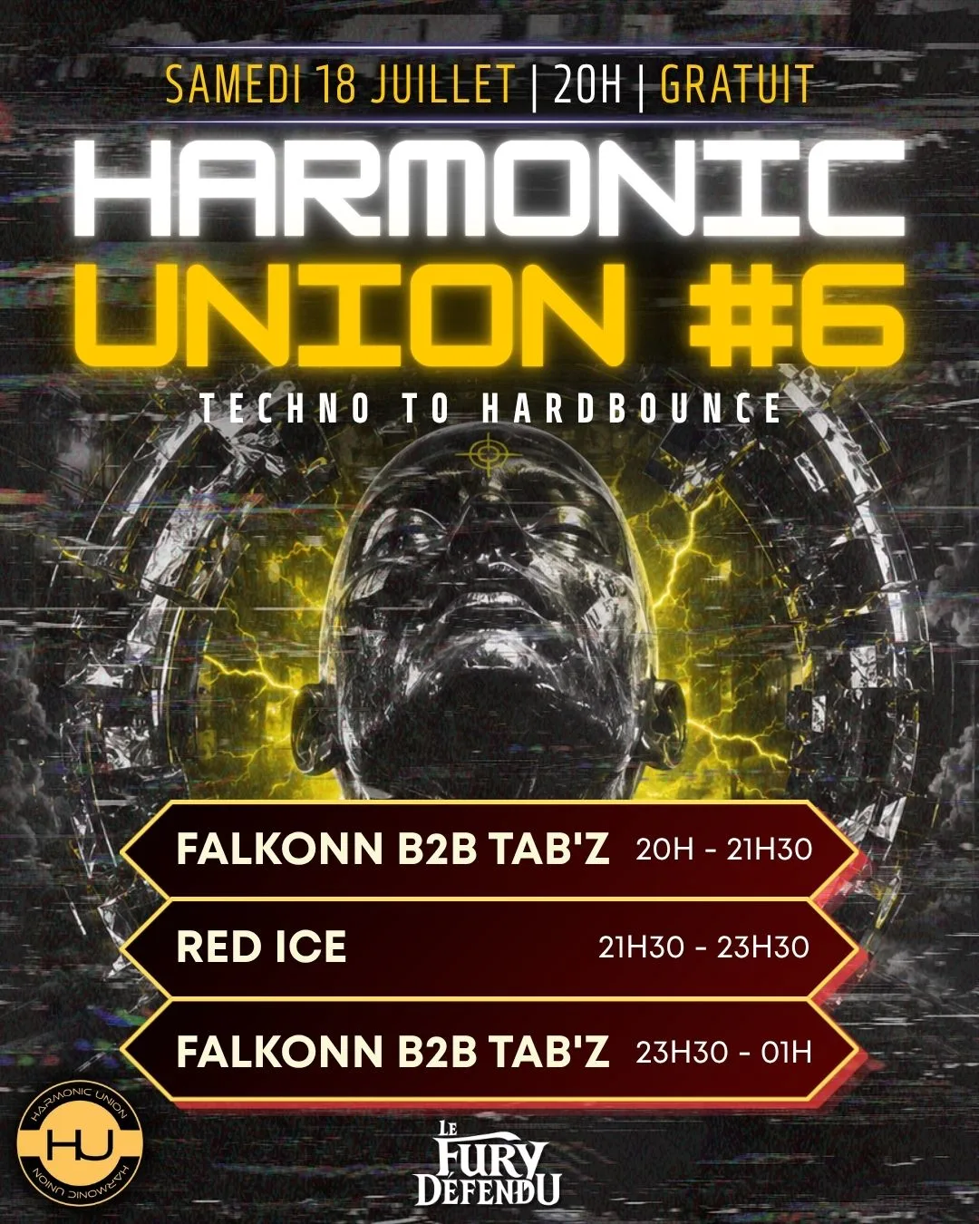 Soirée Techno Harmonic Union #6