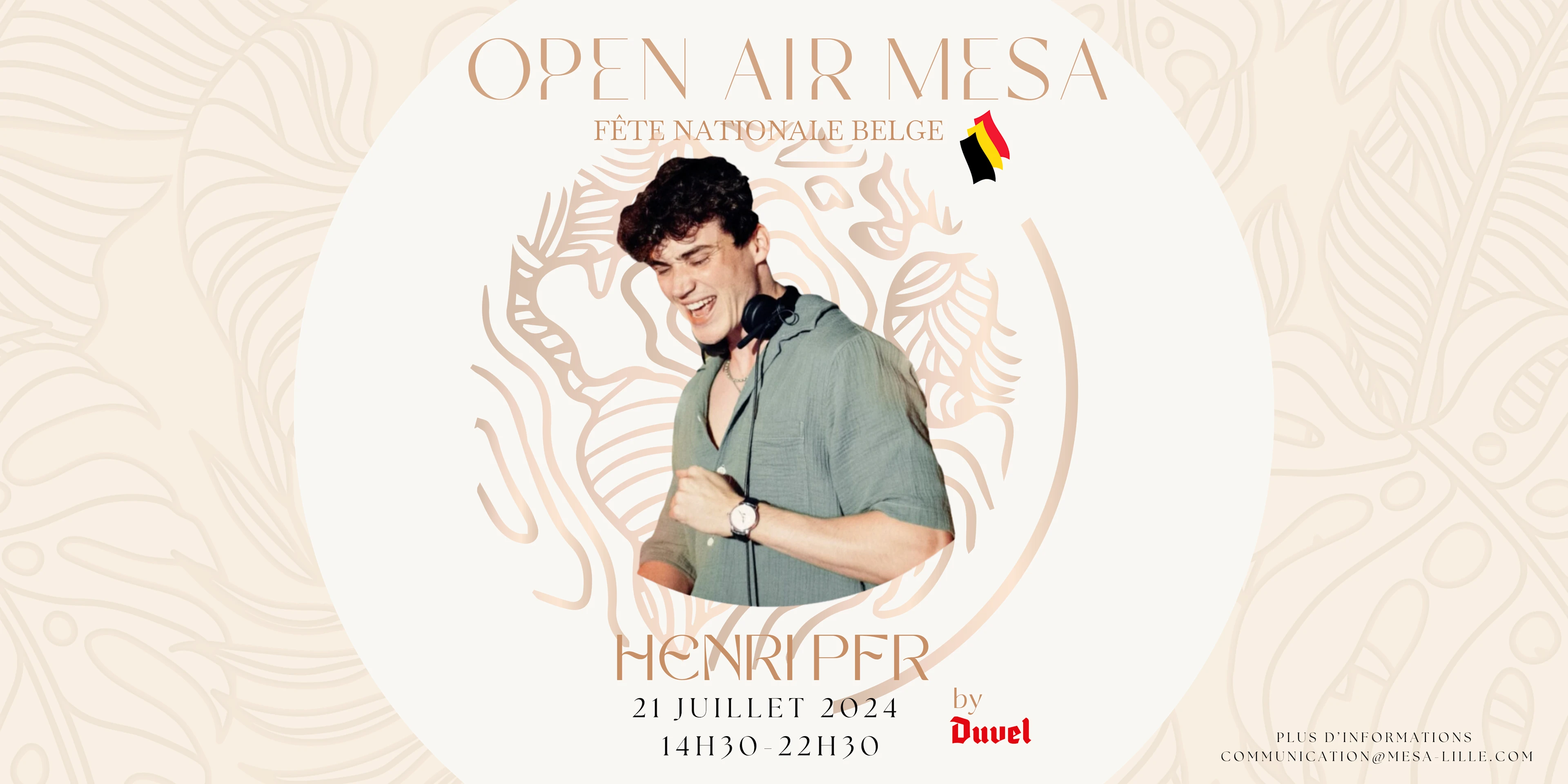 Open Air Mesa X Duvel X Henri Pfr
