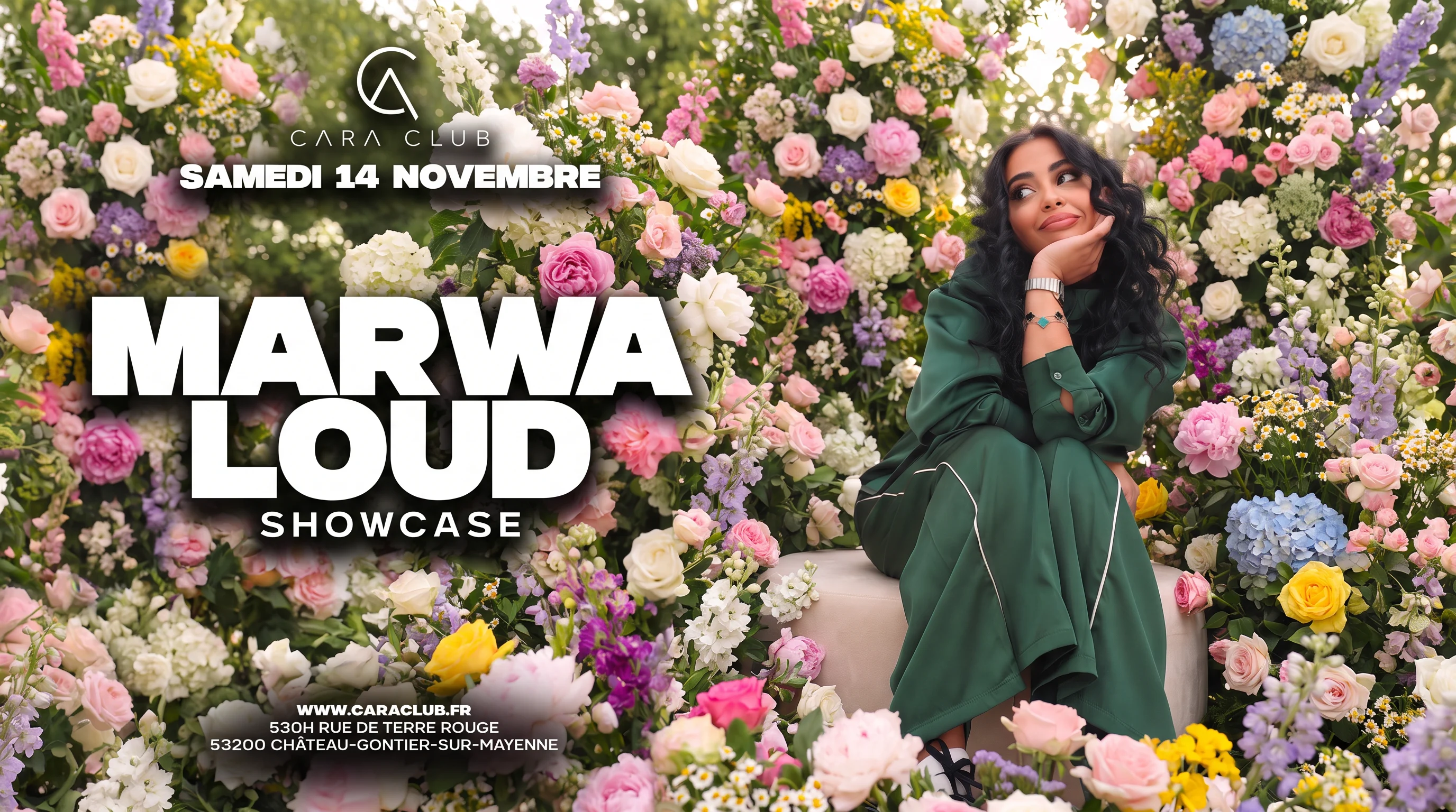 Marwa Loud En Show Case Au Cara Club