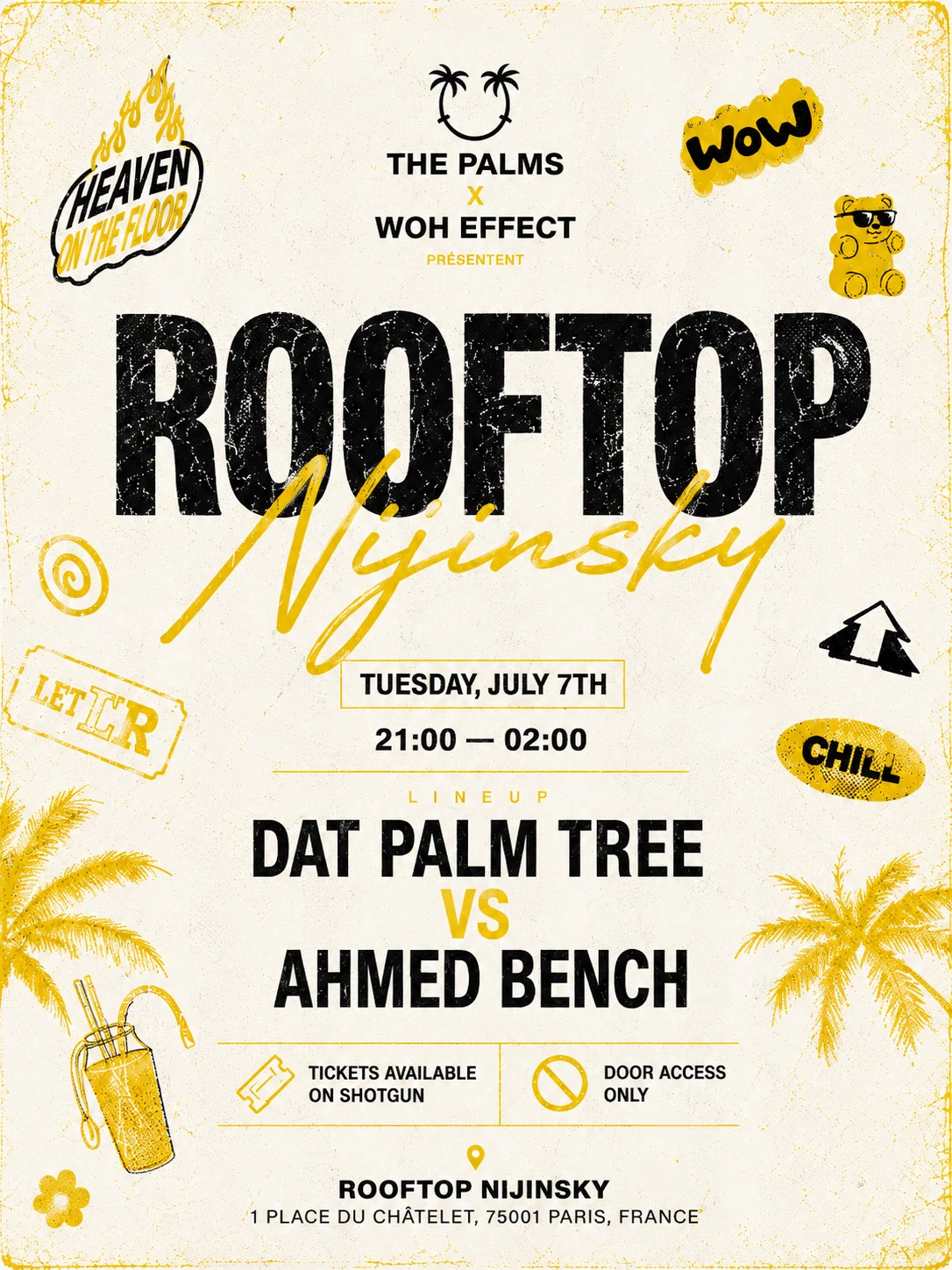The Palms : Dat Palm Tree Vs Ahmed Bench
