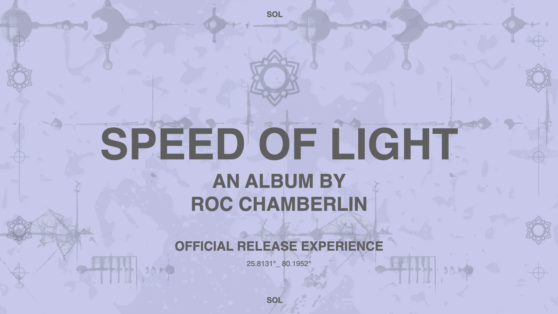 Speed Of Light- An Album By Roc Chamberlin