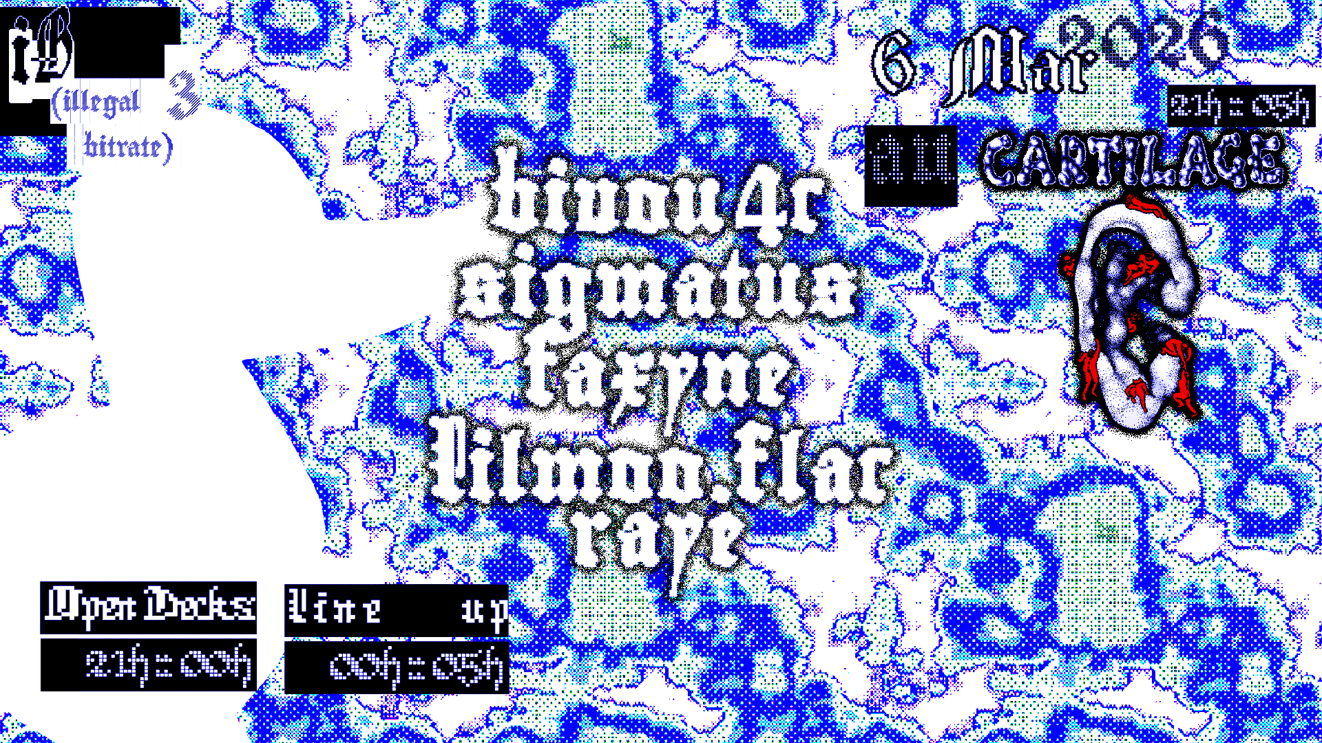 Illegal Bitrate 3eme Édition: Junglist And Footwork Takeover