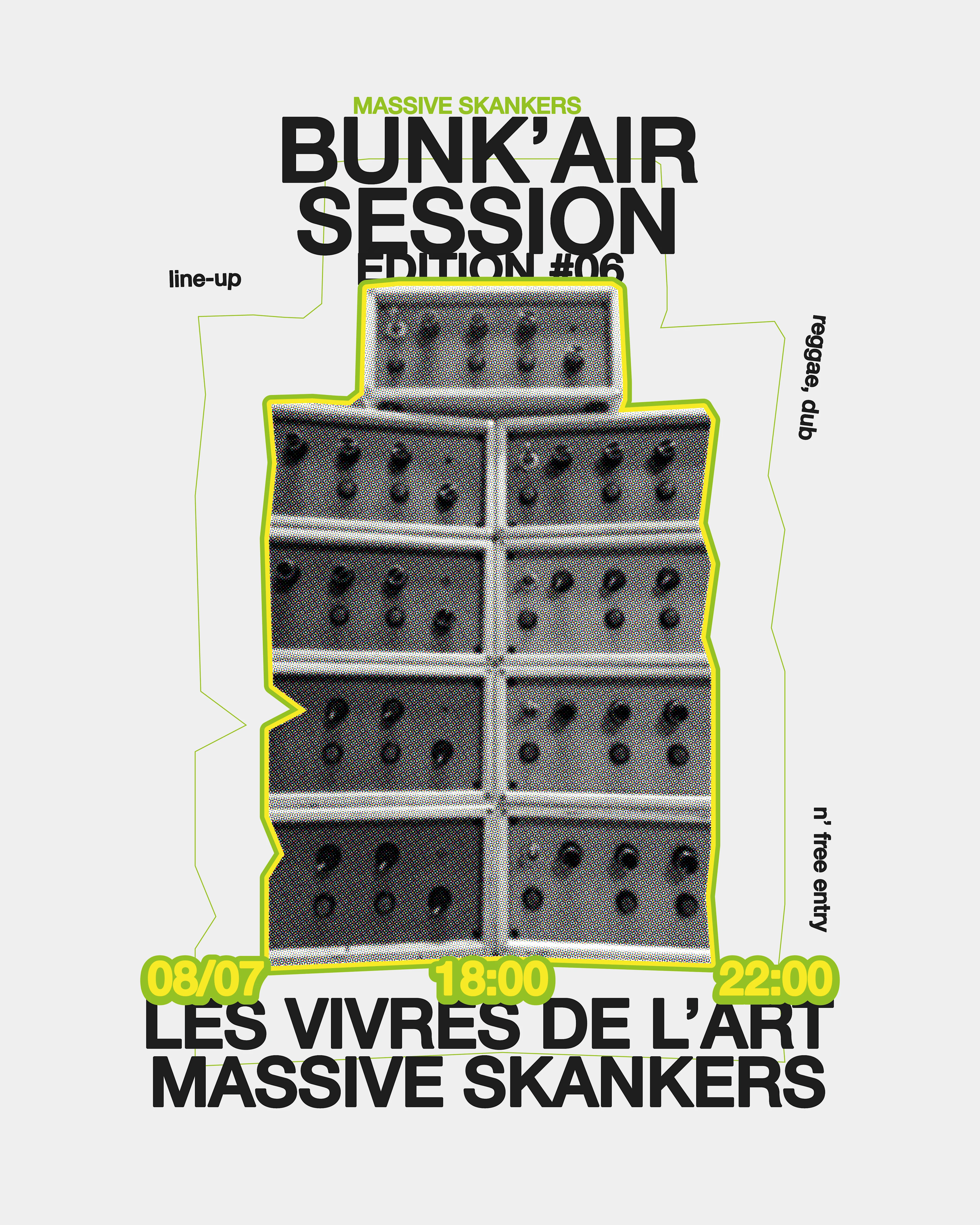 Bunk'air Session #6 Mini Open Air Reggae/Dub