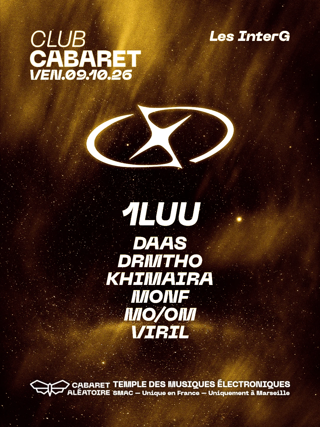 09/10 | Club Cabaret X Les Interg