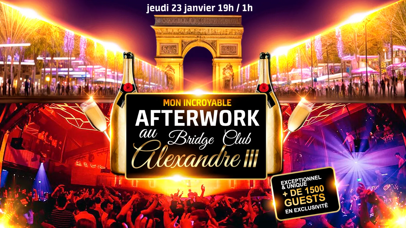 Le + Gros Afterwork De France Au Bridge Club 1500 Personnes
