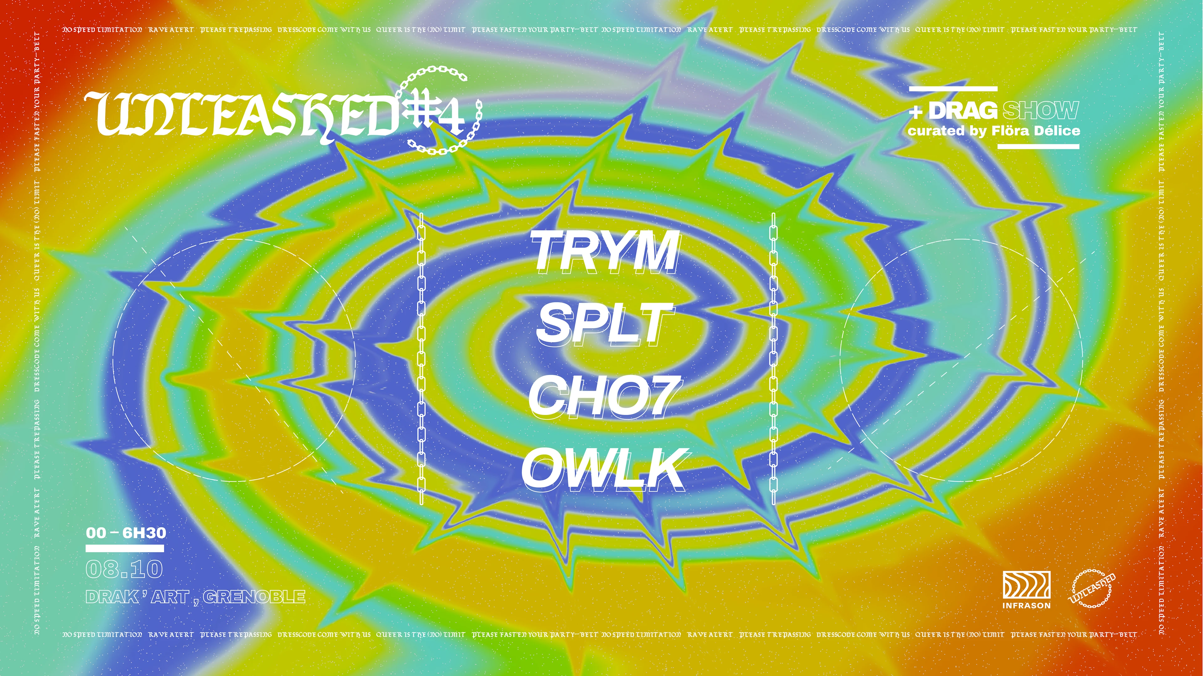 Infrason : Unleashed #4 // Trym ◆ Splt ◆ Cho7 ◆ Owlk