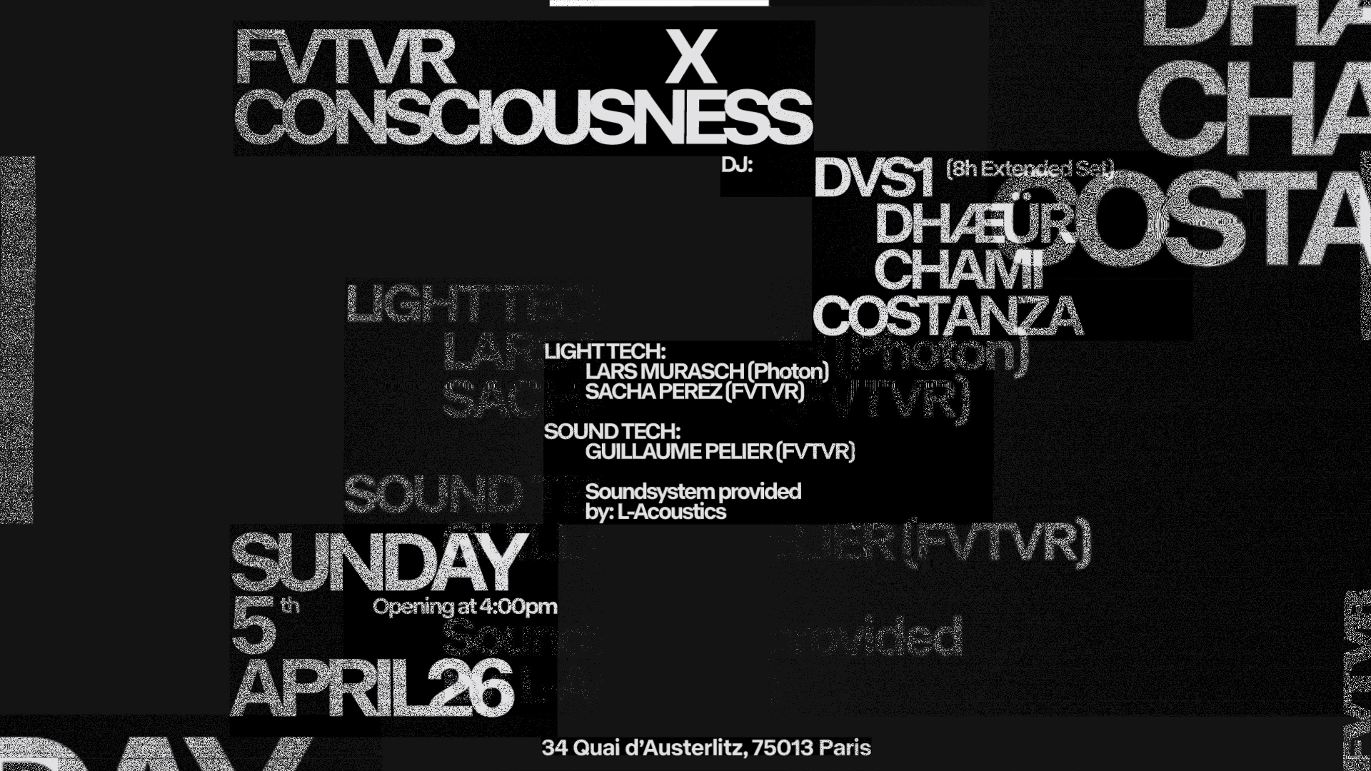 Consciousness: Chami, Costanza, Dhæür, Setaoc Mass