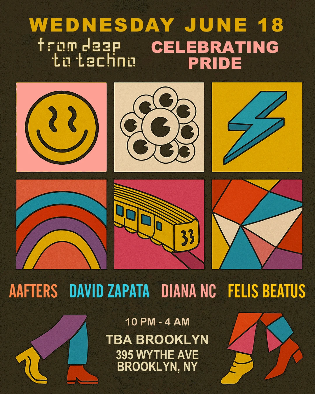From Deep To Techno Celebrating Pride!