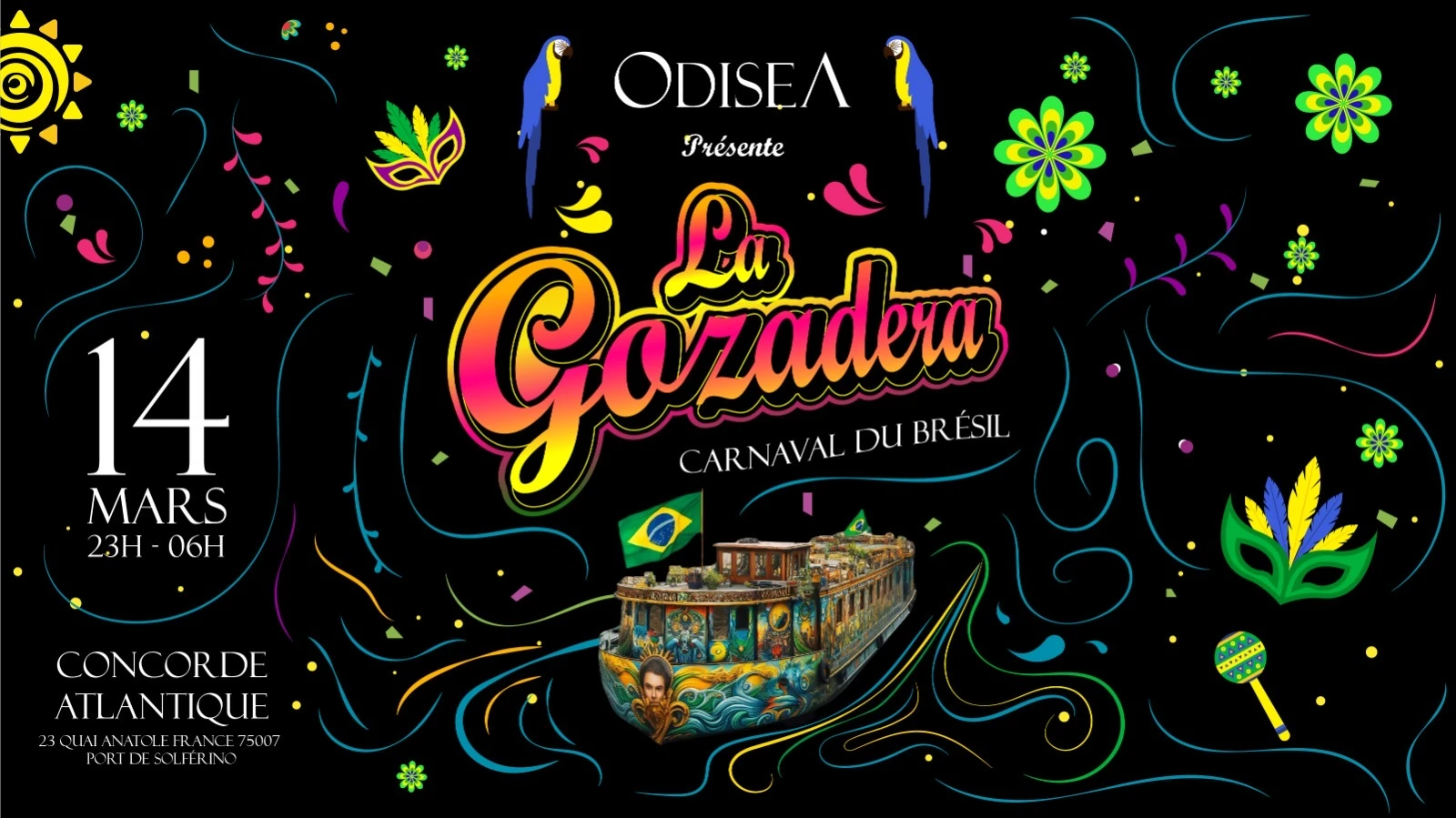 La Gozadera - Carnaval Du Brésil