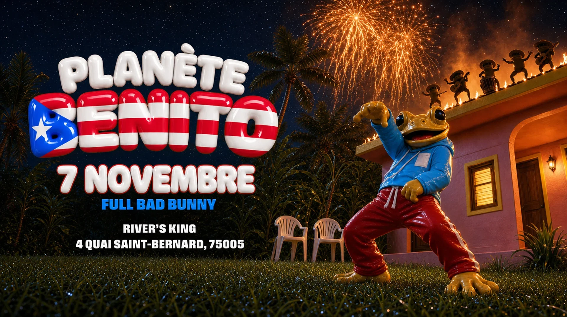 Planète Benito - Full Bad Bunny - 7.11 - Rivers King