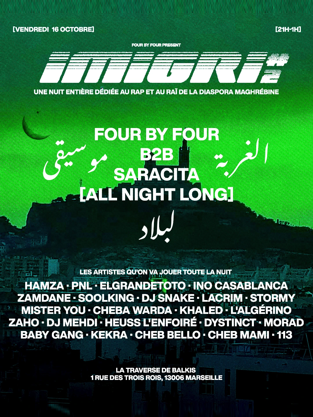 Imigri #2 - Soirée 100% Maghreb