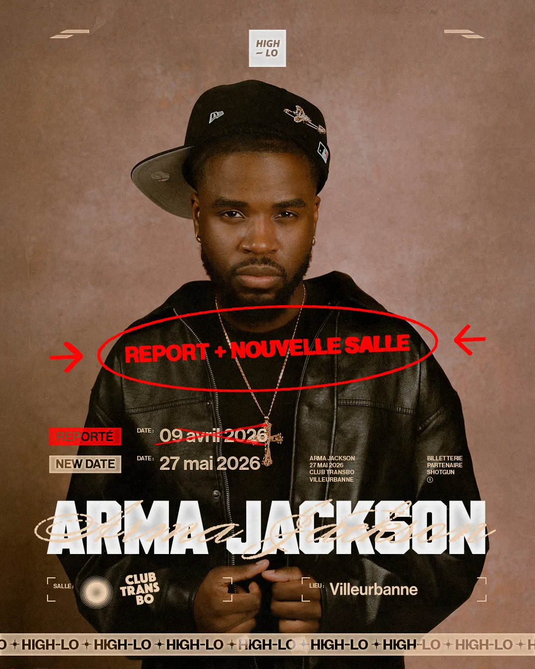 Arma Jackson – No Man’S Land Tour