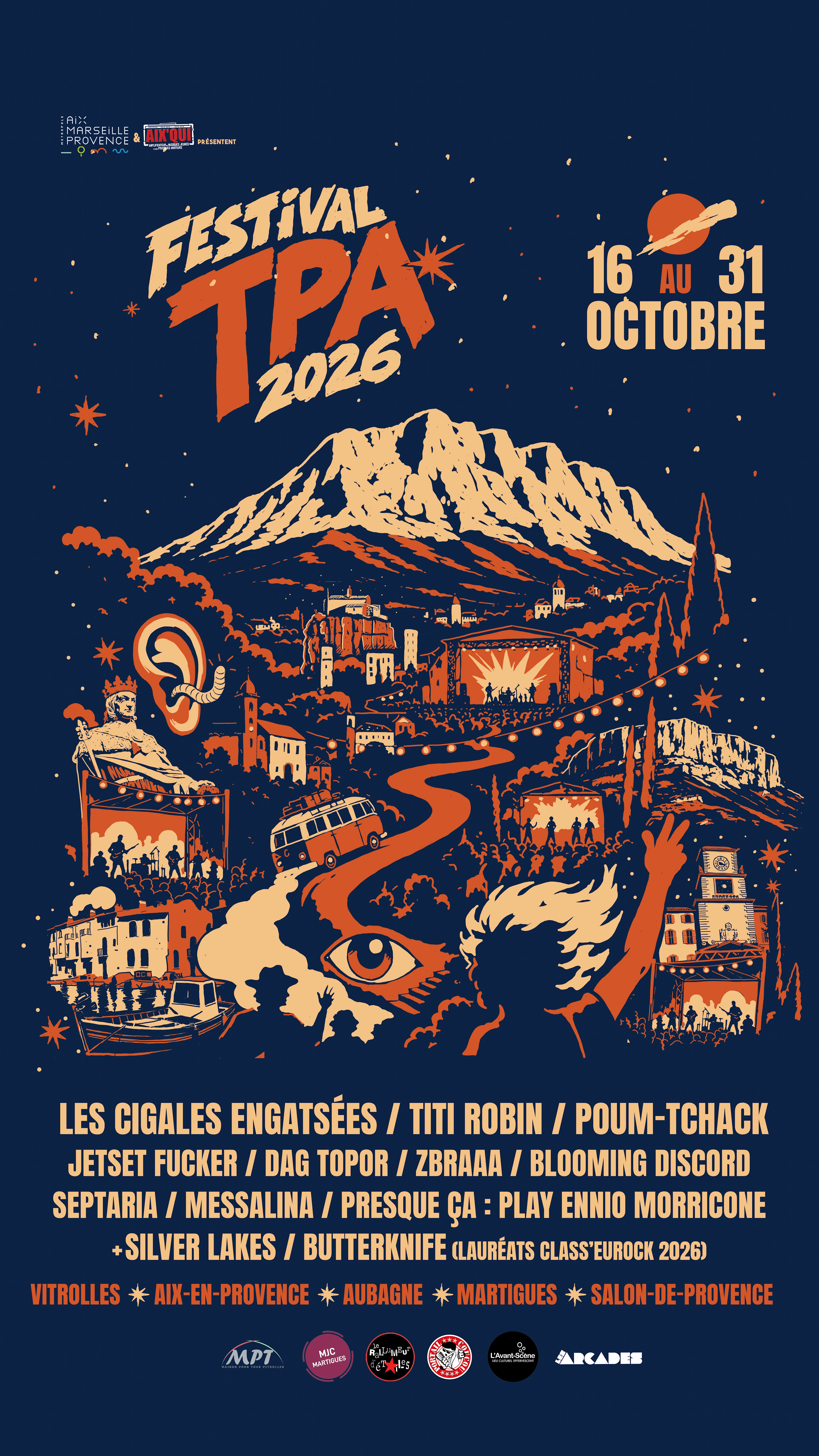 Tpa 2026 - Titi Robin / Poum Tchak À L'avant Scène D'aubagne