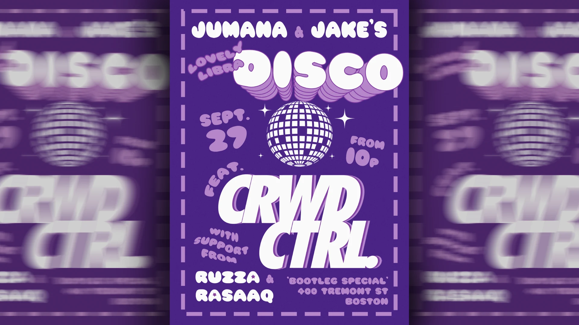 Jumana & Jake's Lovely Libra Disco