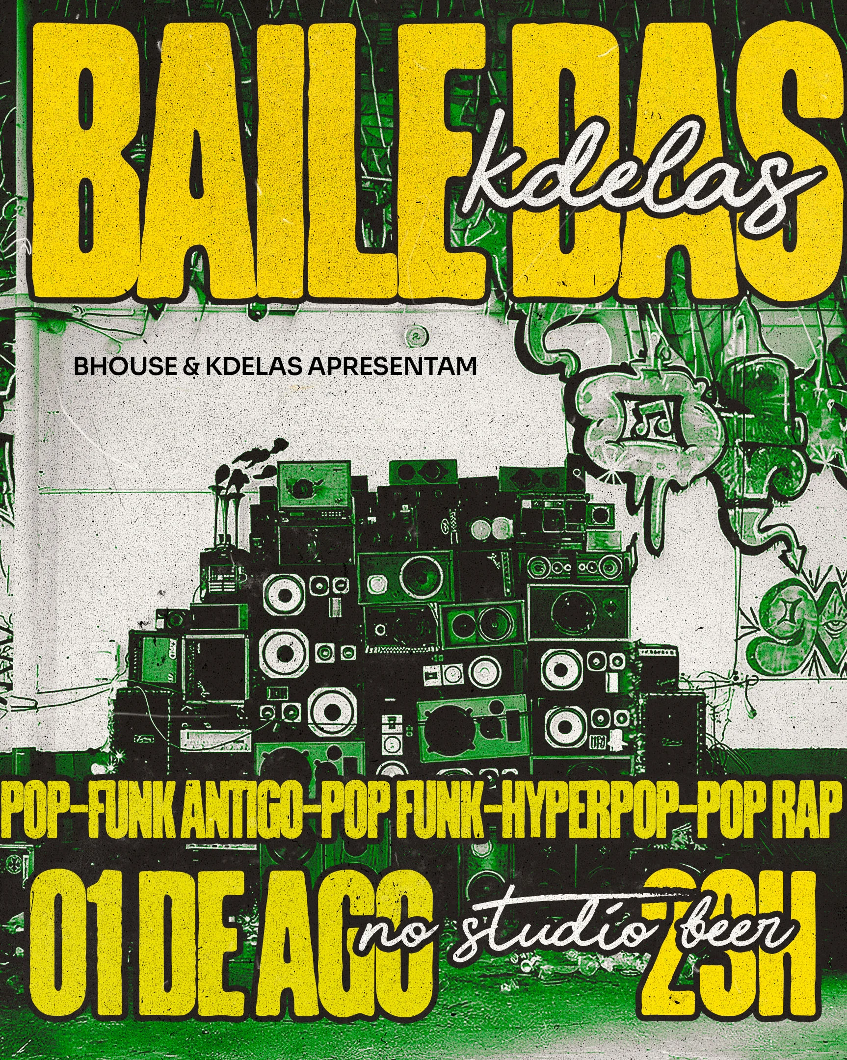 Baile Das Kdelas - Funk, Pop, Hyperpop E Rap Fem