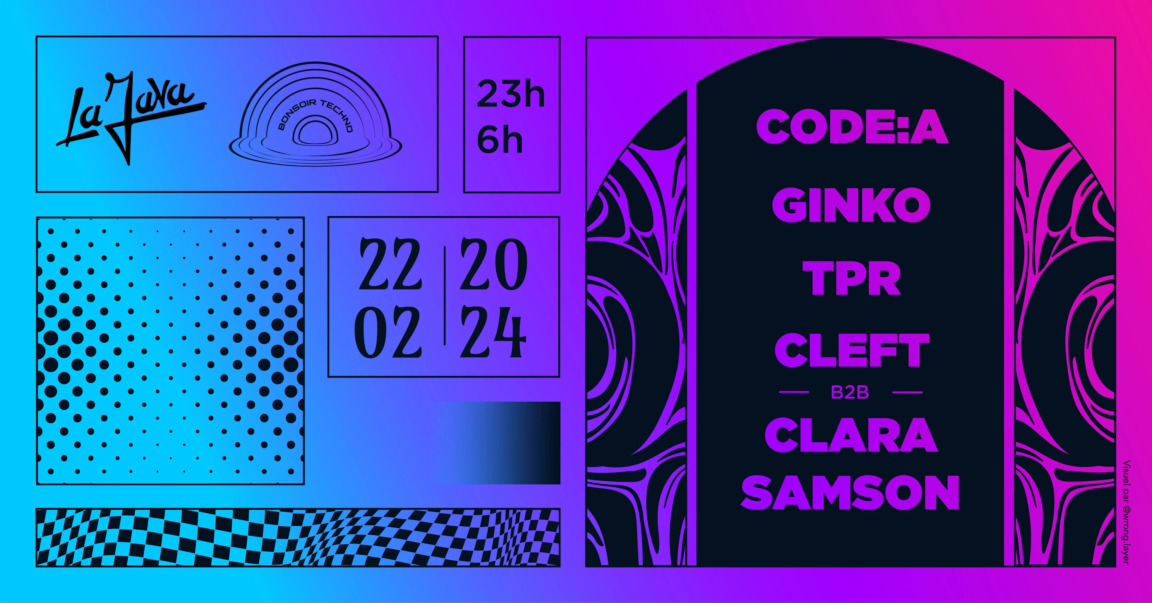 Bonsoir Techno X La Java : Cleft B2b Clara Samson & More