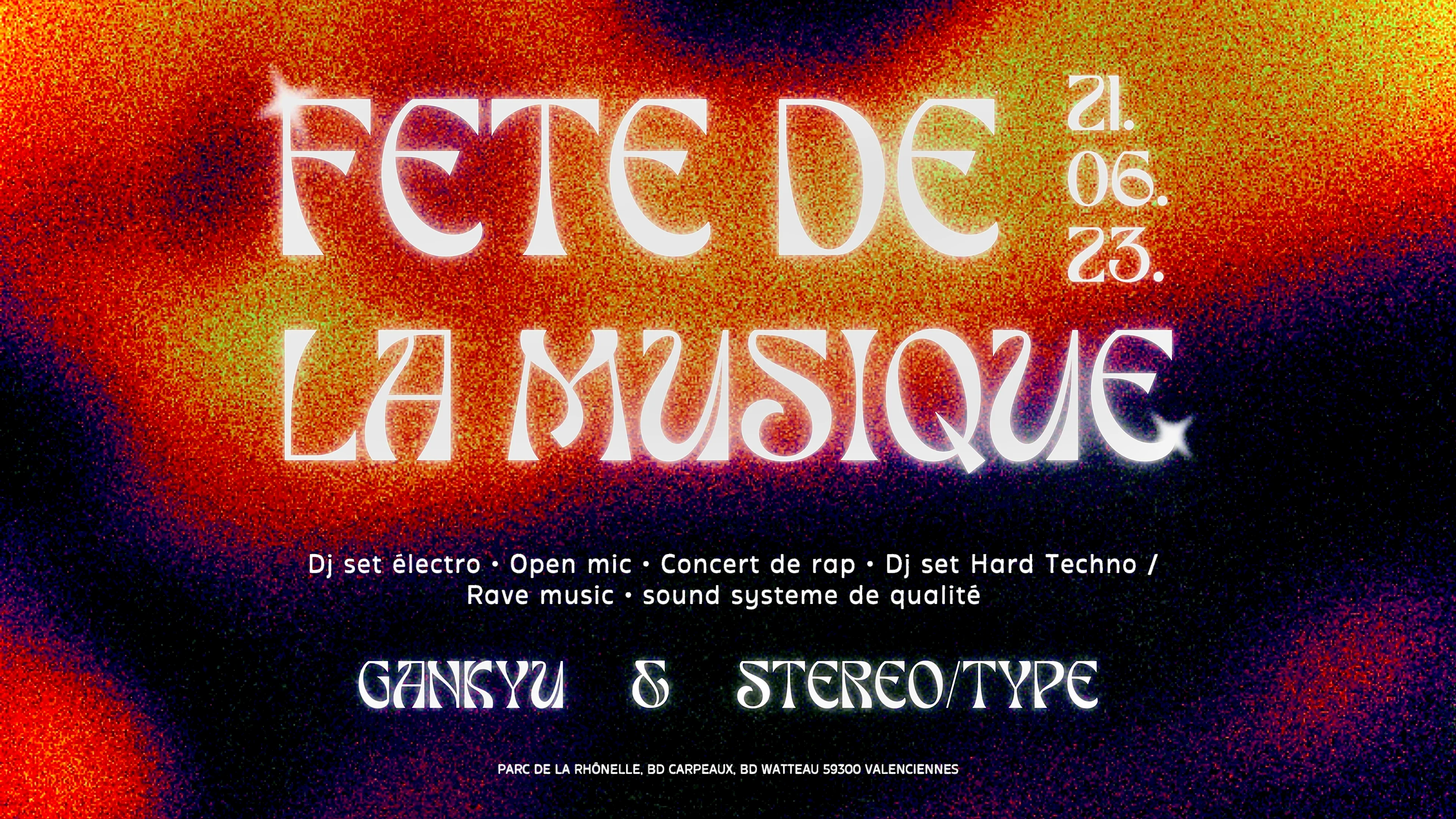 Fête De La Musique Gankyu X Stereo/Type (Gratuit)