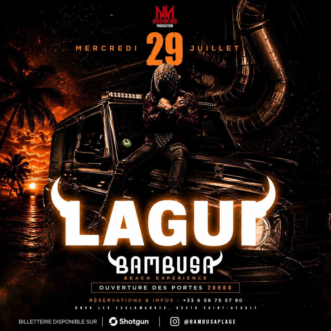 Lagui Live — Bambusa Saint-Aygulf — 29.07