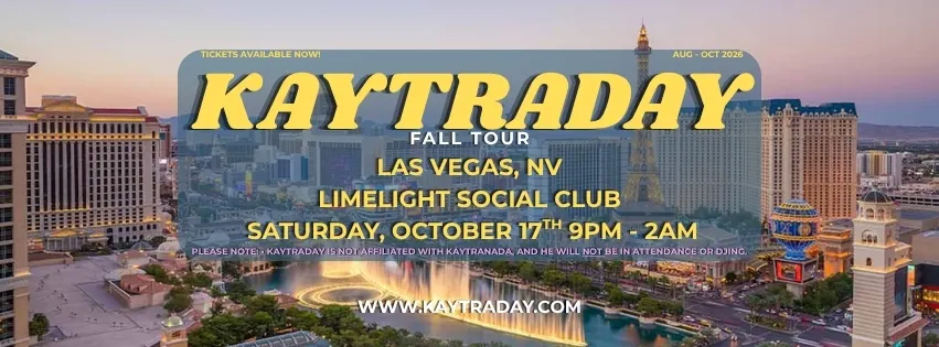 Kaytraday! Fall 2026 Tour (Las Vegas, Nv)