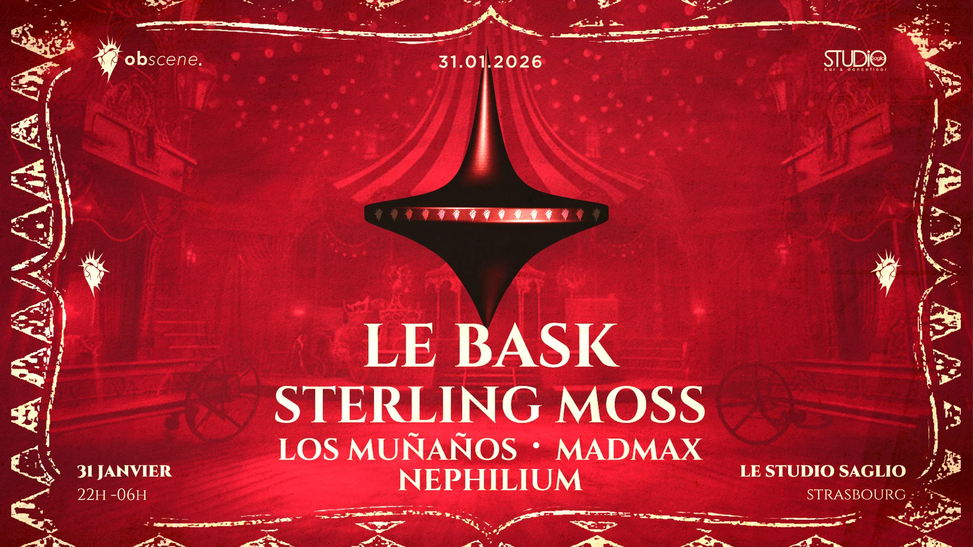 Obscene : Le Bask - Sterling Moss - Los Munanos